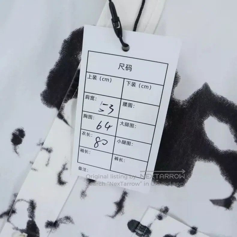 Balenciaga Balenciaga White Ink Letter Shirt. Size US S / EU 44-46 / 1 - 7 Thumbnail