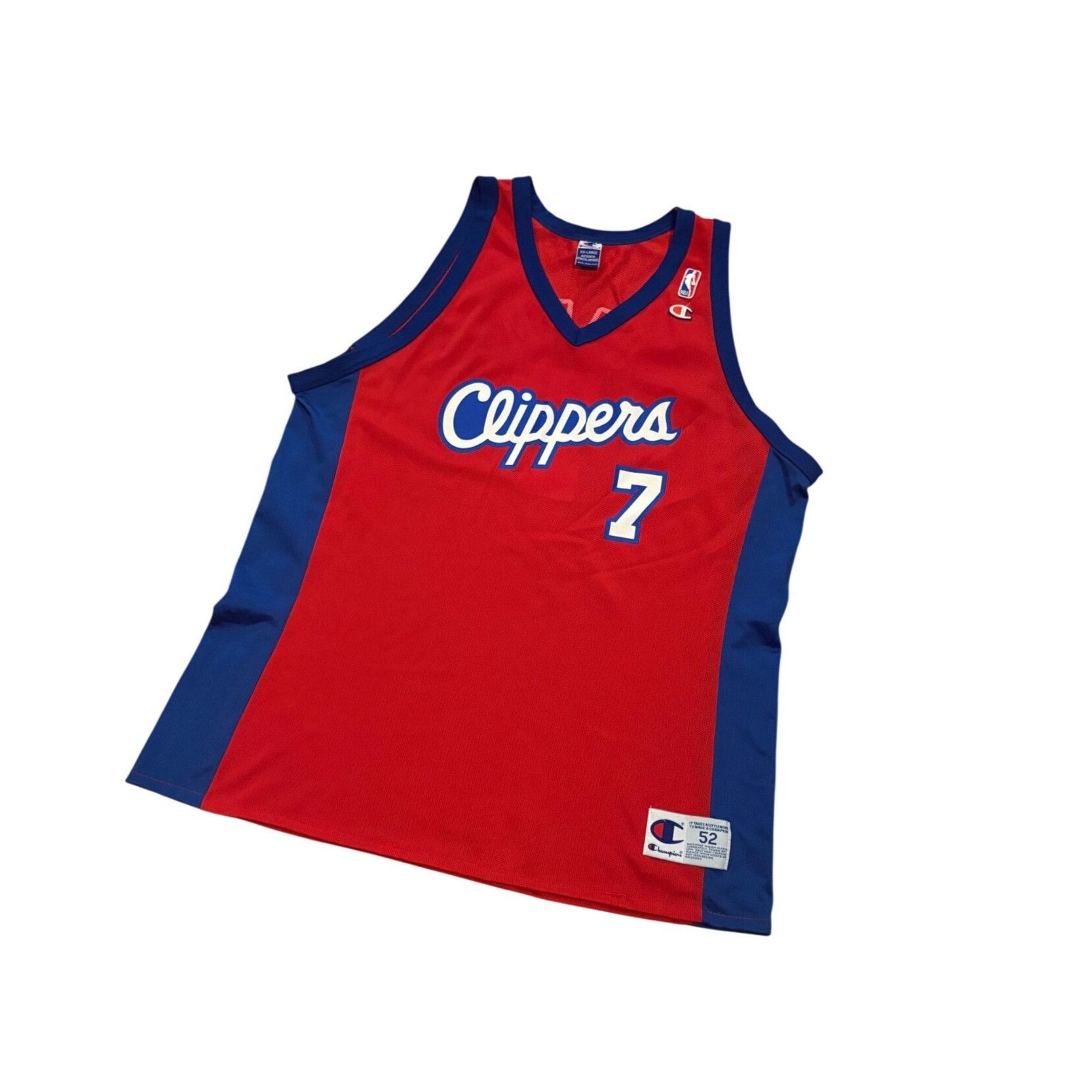Champion Vintage 90s Champion Los Angeles Clippers Lamar Odom #7 NBA Size US XXL / EU 58 / 5 - 4 Thumbnail