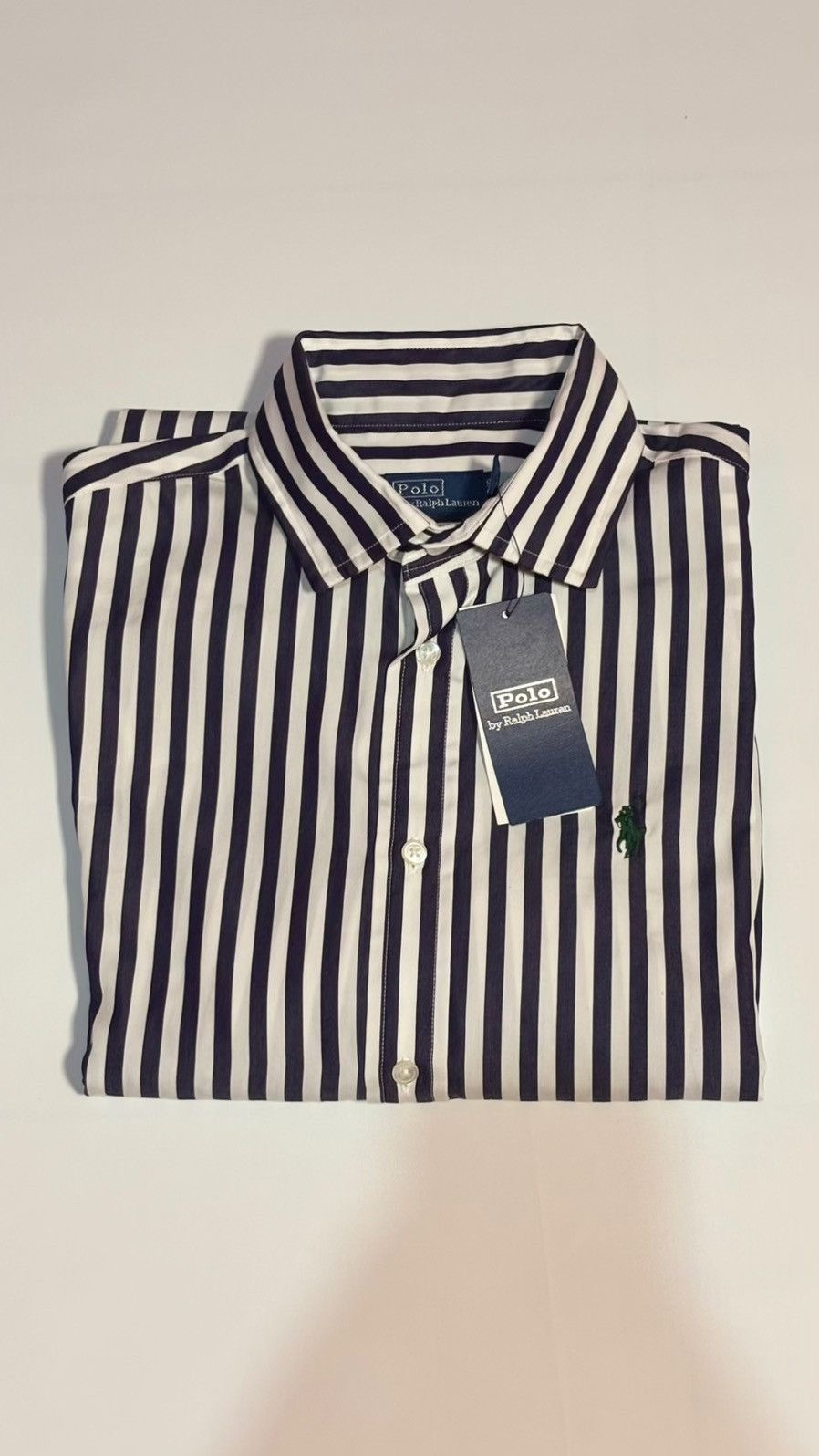 Polo Ralph Lauren Stripe Shirt Polo Ralph Lauren Purple Size S / US 4 / IT 40 - 2 Thumbnail