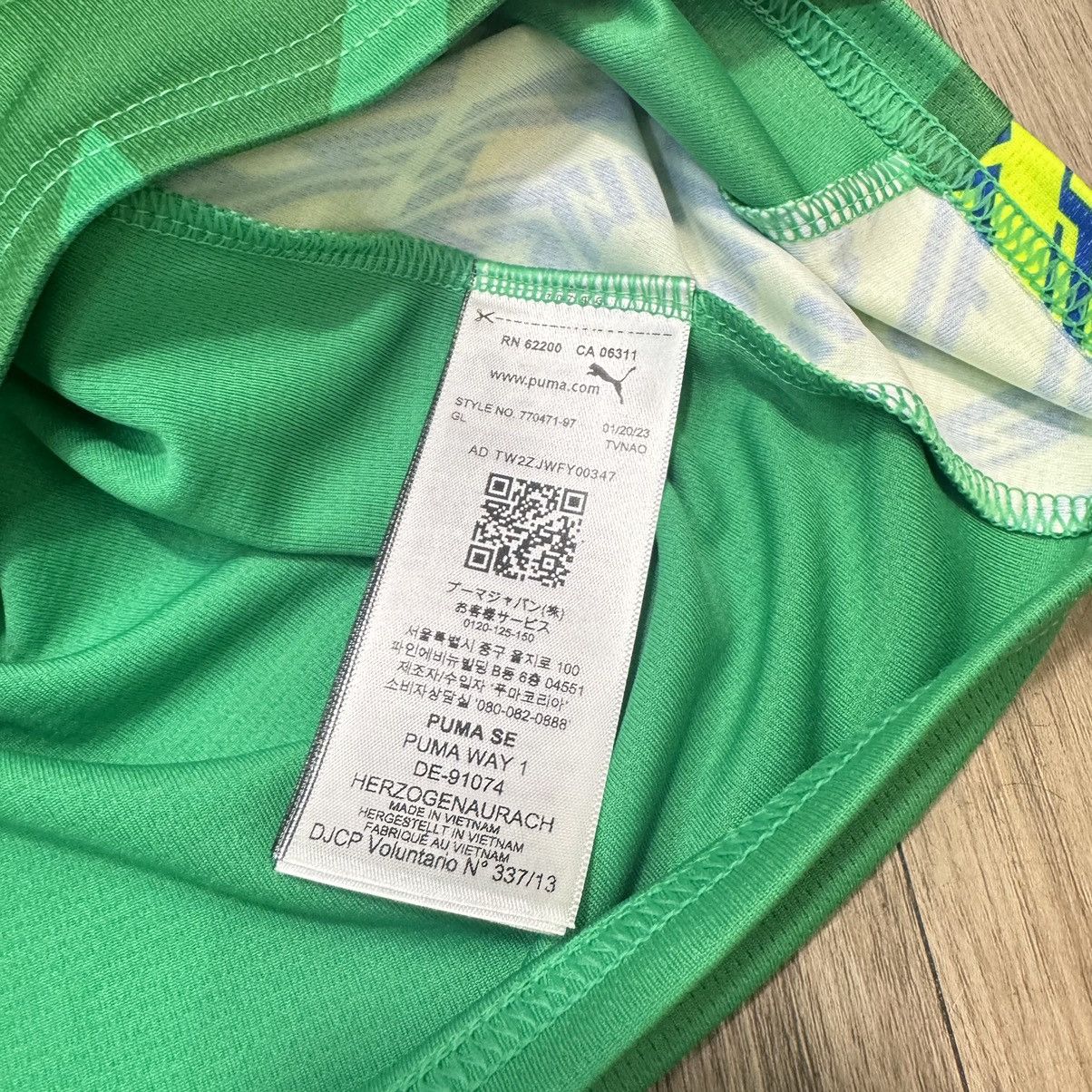 Puma Manchester City 23/24 goalkeeper shirt #31 Ederson (Bnwt) Size US L / EU 52-54 / 3 - 8 Thumbnail