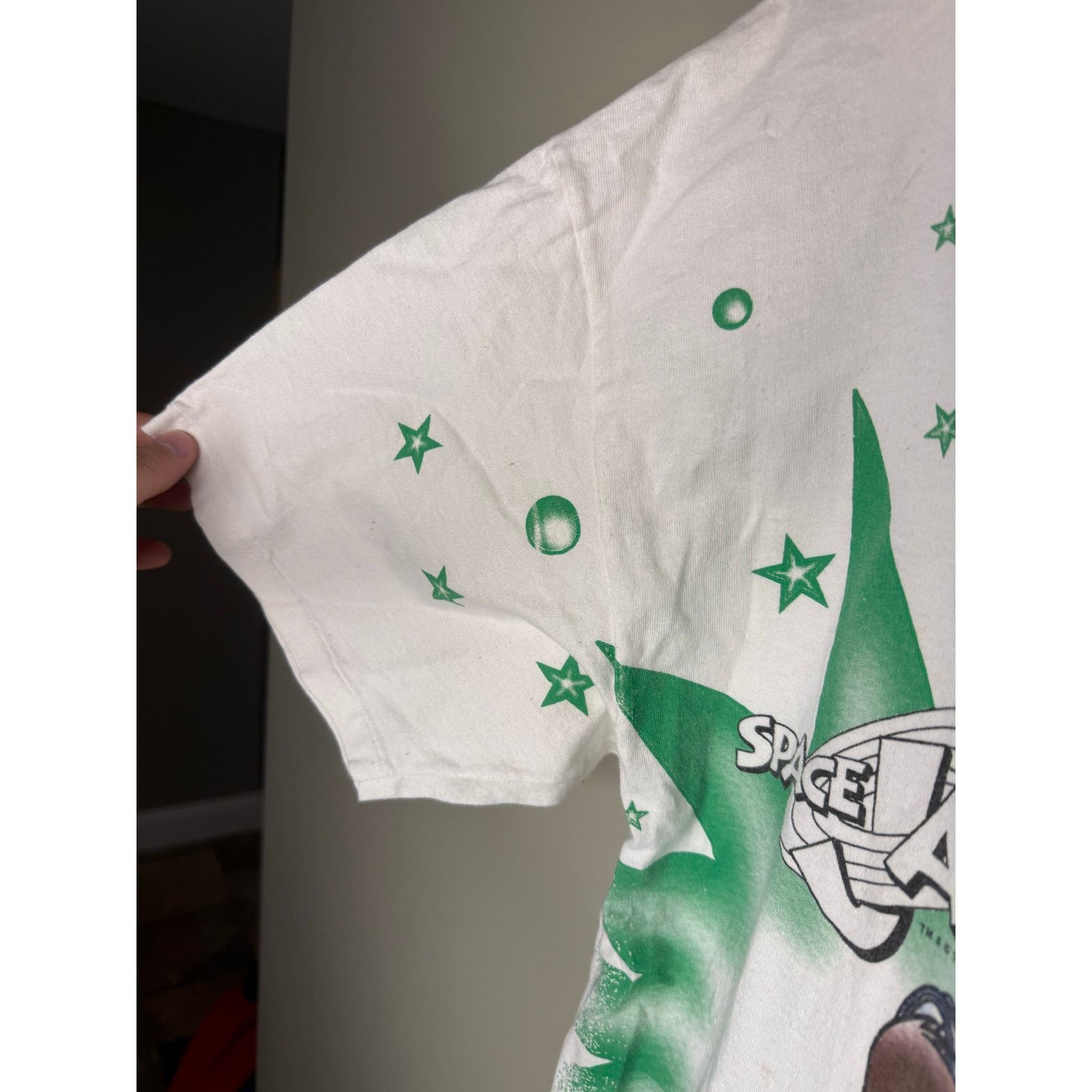 Jordan Brand × Vintage Vintage Space Jam Taz Monstars AOP Michael Jordan Freeze NYC Size US XL / EU 56 / 4 - 3 Thumbnail