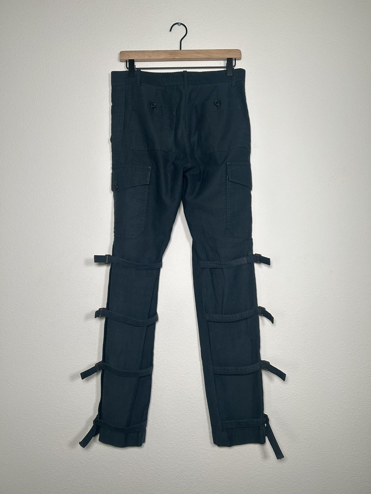 Ann Demeulemeester AW 2003 Bondage Cargo Pants Size US 29 - 1 Thumbnail