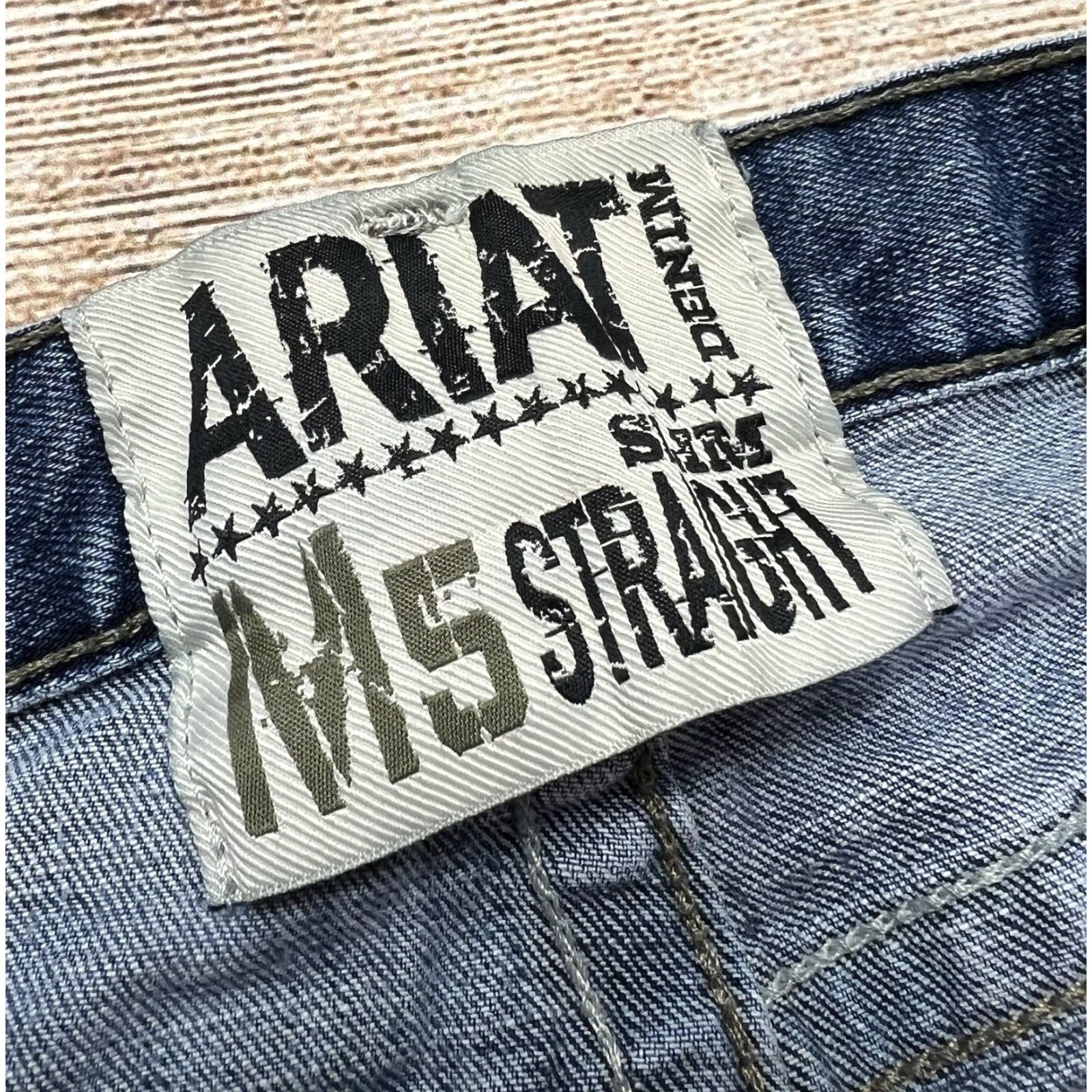 Ariat **Slim Fit Ariat Men's Blue Straight Jeans 40x32** User: **Ariat Men's Slim Fit Blue Straight Jeans 40x32** Size US 40 / EU 56 - 5 Thumbnail