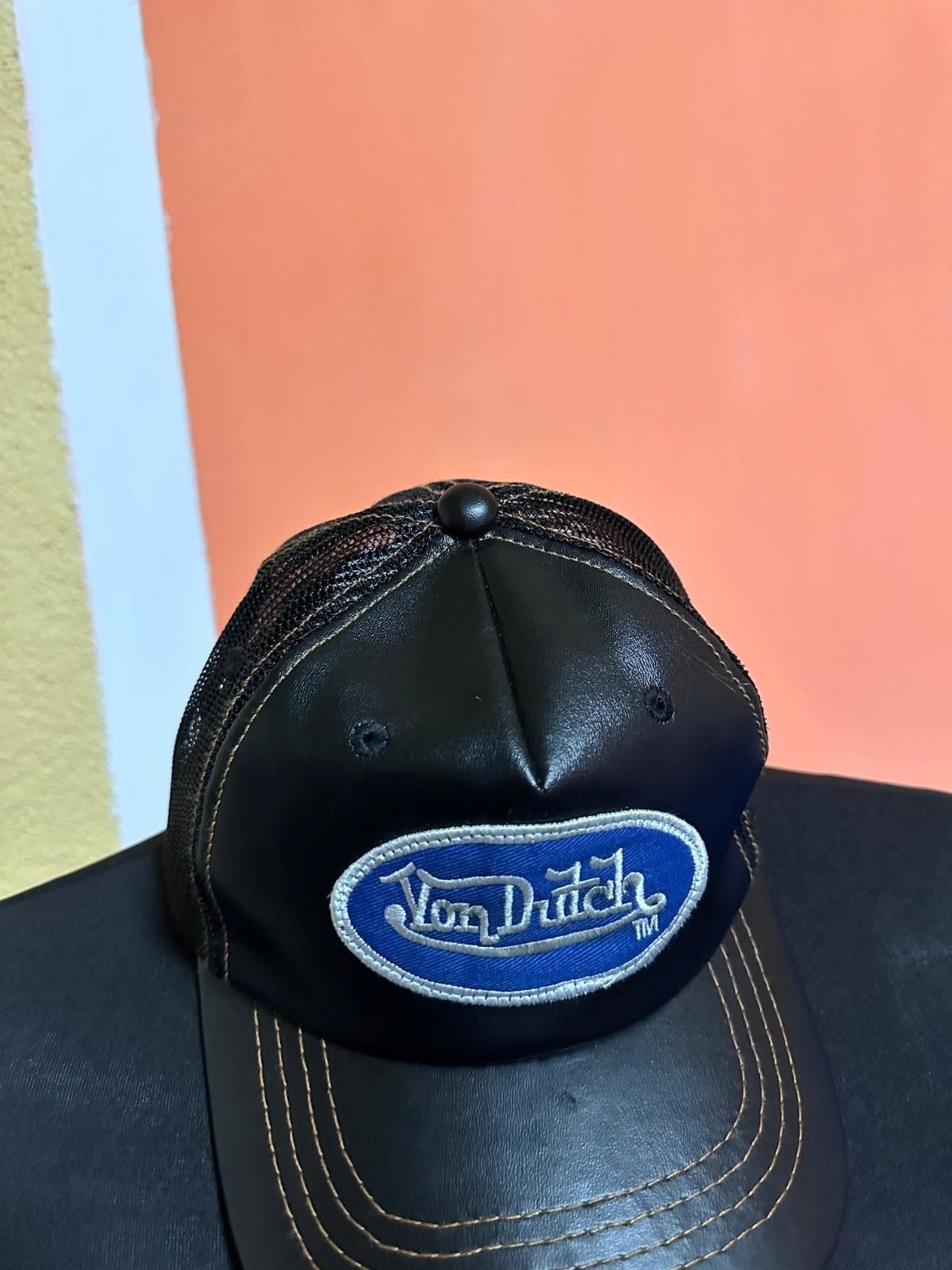 Von Dutch Von Dutch Cap Leather Logo Size ONE SIZE - 2 Thumbnail