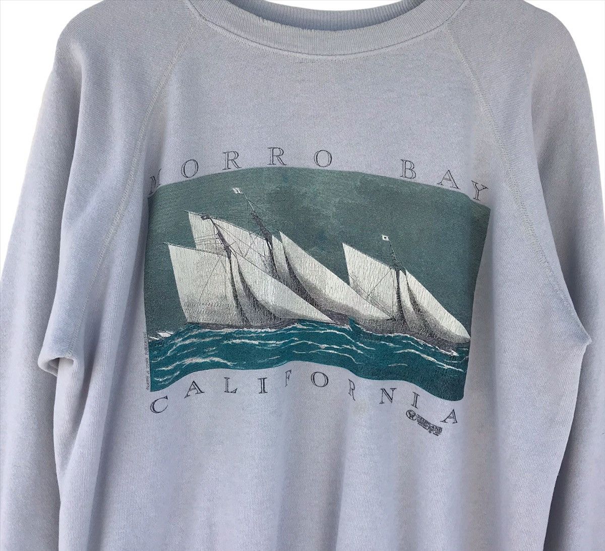 Japanese Brand × Vintage Vintage MORRO BAY CALIFORNIA crewneck sweatshirt Size US M / EU 48-50 / 2 - 2 Thumbnail