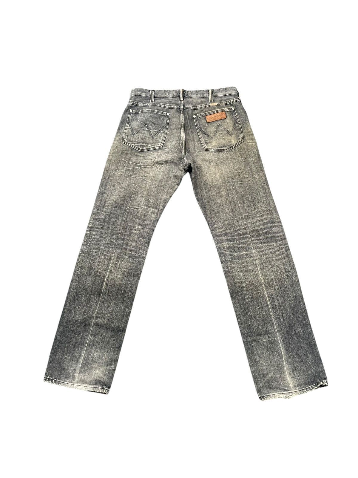Vintage × Wrangler Vintage 90’s Wrangler Faded Distresed Size US 34 / EU 50 - 8 Thumbnail