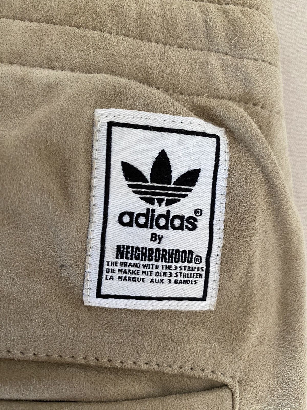 Adidas × Neighborhood adidas × NEIGHBORHOOD Sample Suede Pants – Unreleased 2014 Size US 33 - 4 Thumbnail