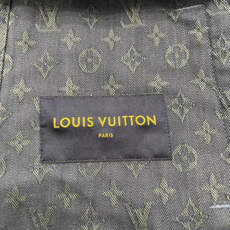 Other Louis Vuitton Blue full-print denim jacket Size US XL / EU 56 / 4 - 2 Thumbnail
