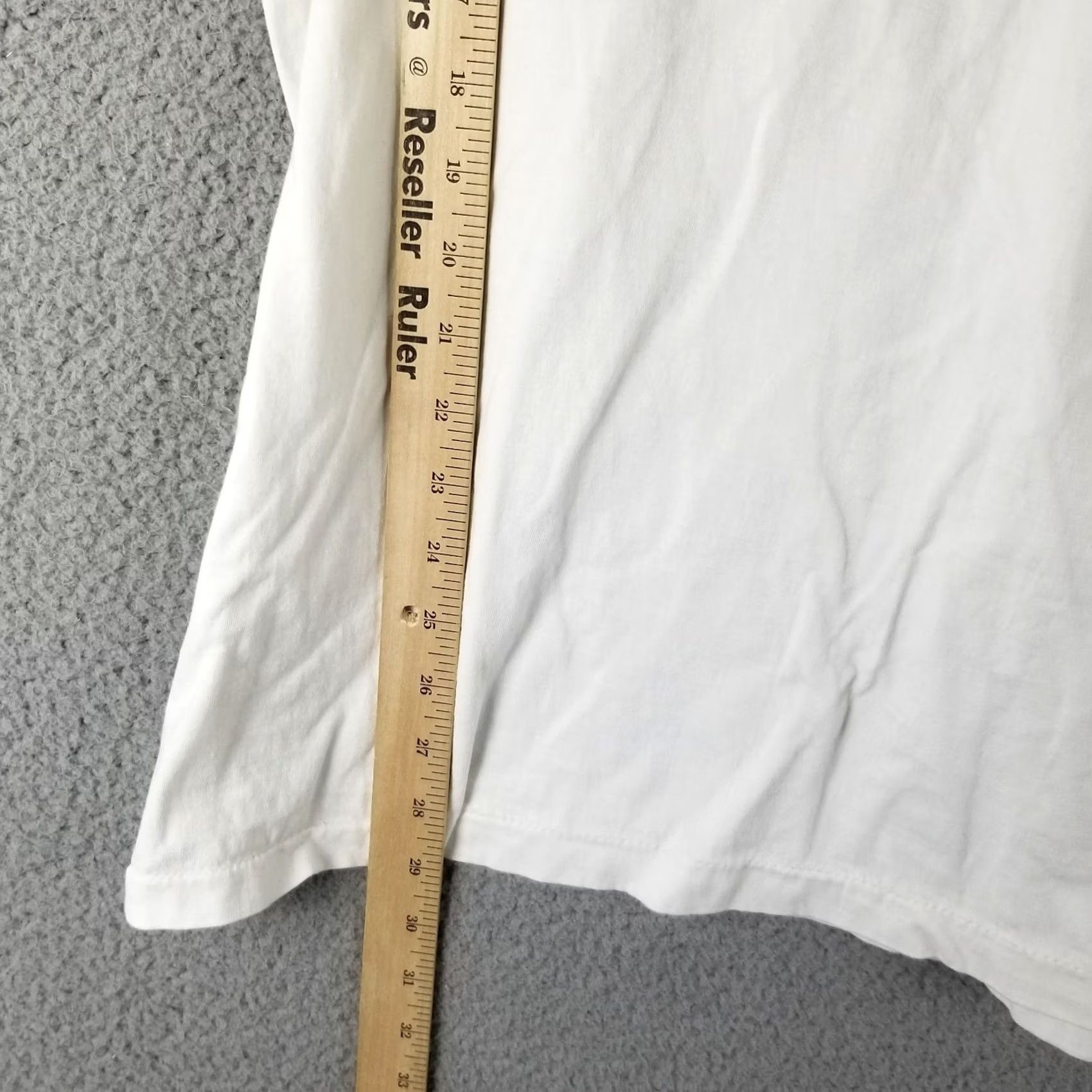 Vintage Vintage 1989 T-Shirt XL White Crew Neck Short Sleeve Looney Tunes College University Graphic Print Animals Nerd Retro Logo Men Shirt Size US XL / EU 56 / 4 - 4 Thumbnail