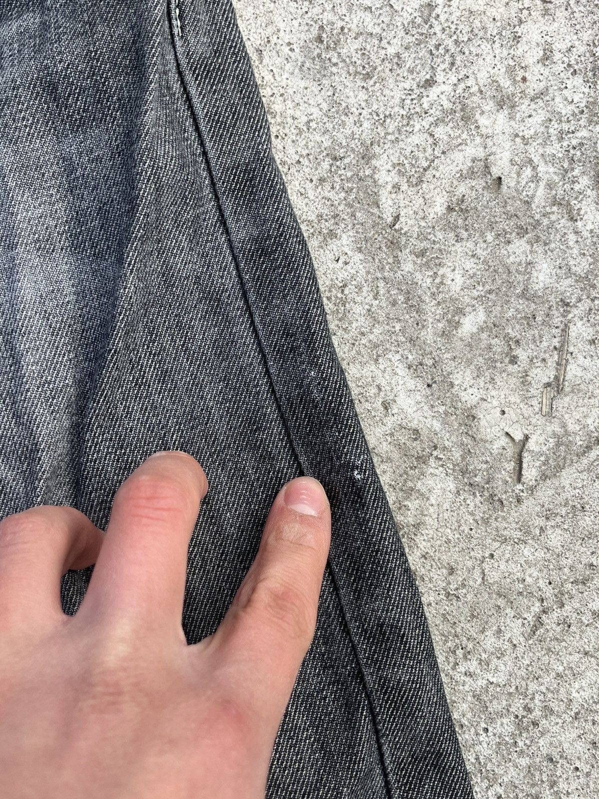 G-Star × Japanese Brand × Le Grande Bleu (L.G.B.) Vintage Big Logo G-Star Faded Jeans Rick Owens Style Denim Size US 32 / EU 48 - 18 Thumbnail