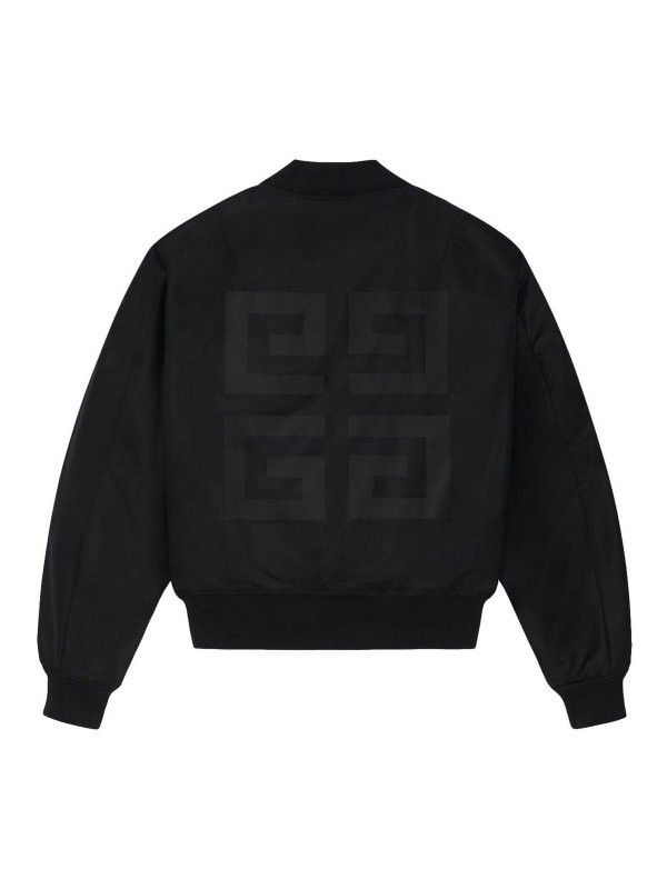 Givenchy o1w1db10325 Reversible Bomber Denim in Black Size US S / EU 44-46 / 1 - 2 Thumbnail