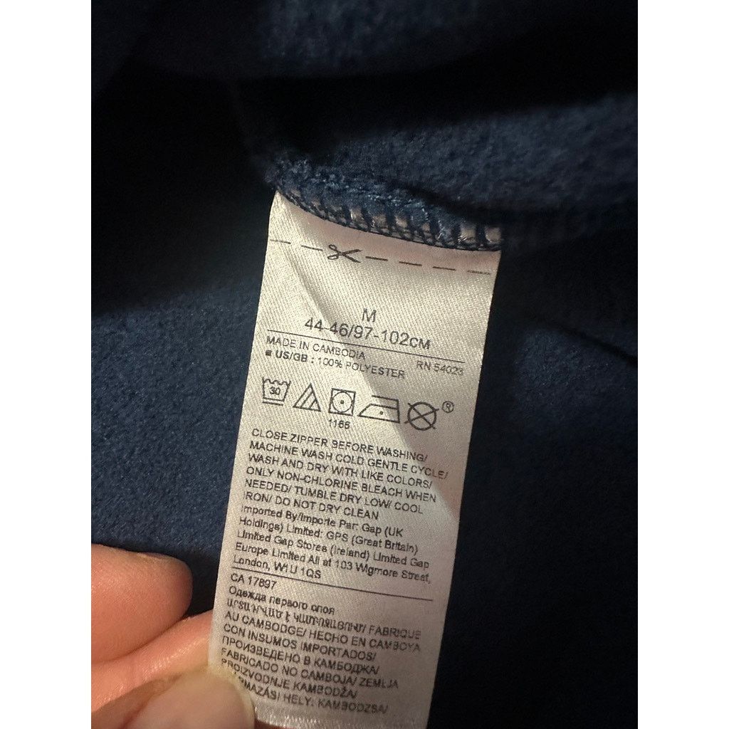 Banana Republic Banana Republic Polartec blue pullover size M Size US M / EU 48-50 / 2 - 5 Thumbnail