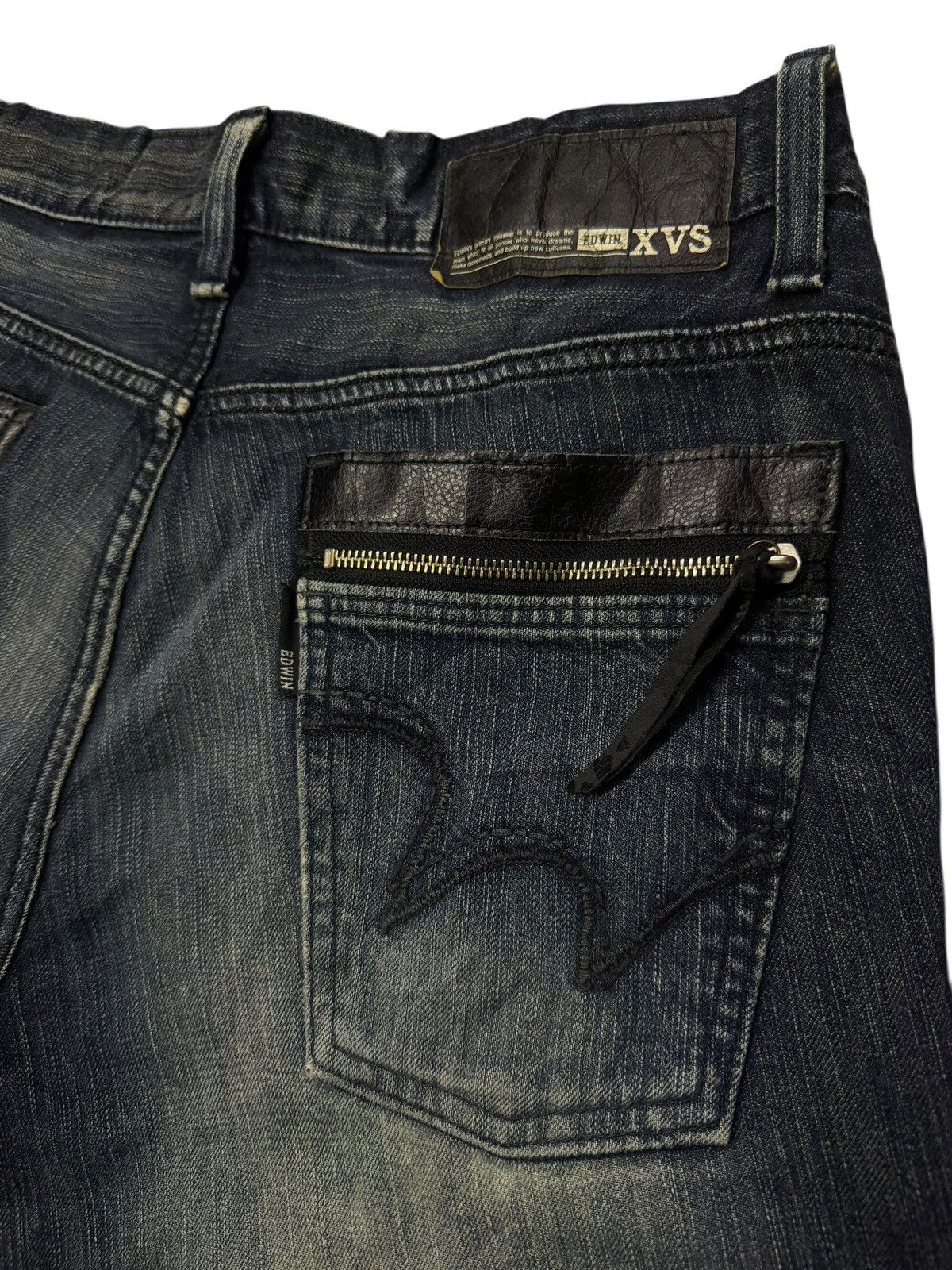 Edwin Vintage Edwin 412XVS Y2K Japanese Streetwear Denim Jeans 34 Size US 34 / EU 50 - 8 Thumbnail