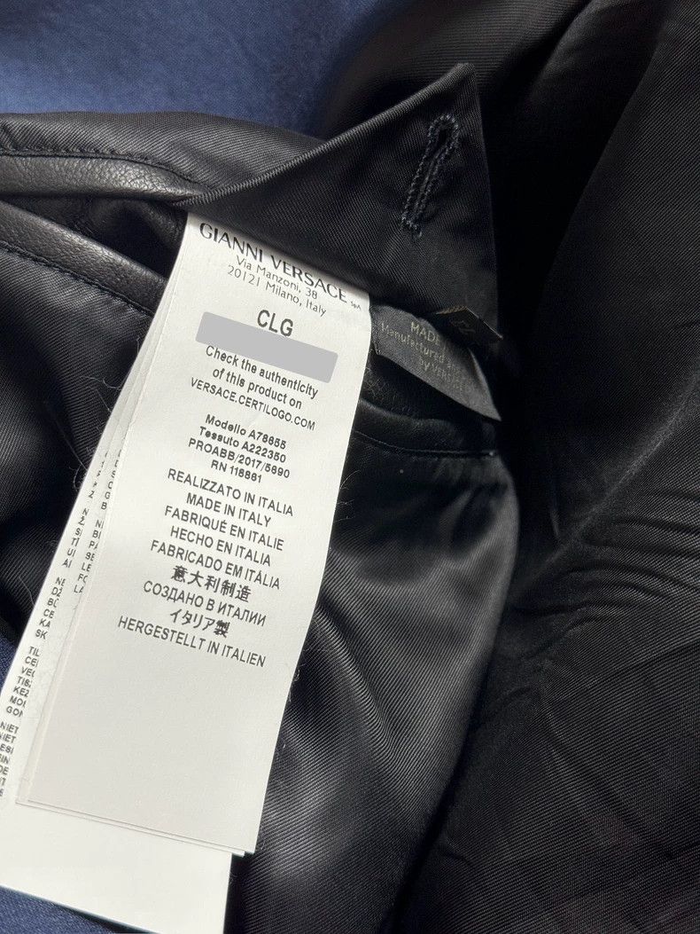 Versace Versace Sheepskin hooded jacket coat Size US XL / EU 56 / 4 - 5 Thumbnail
