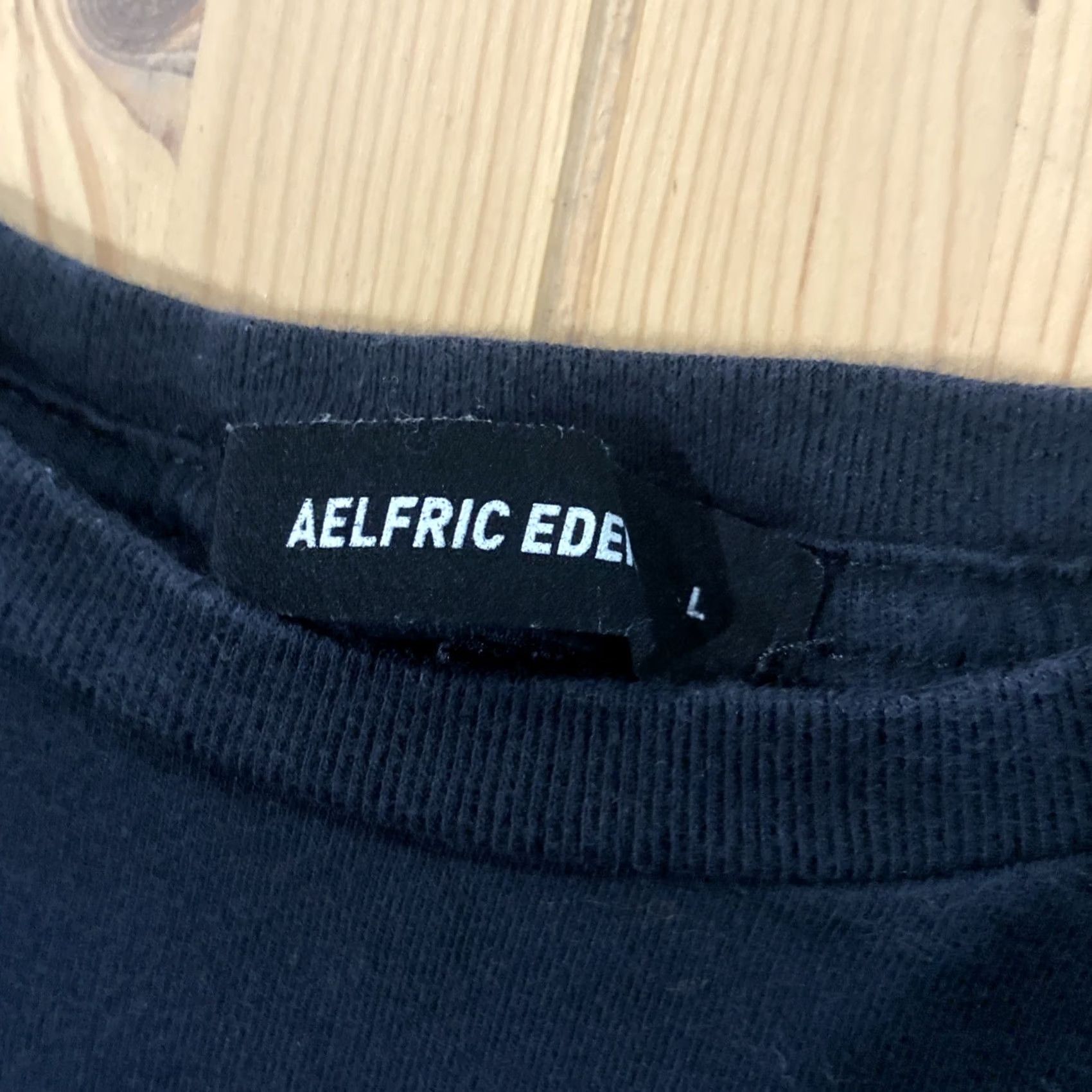 Vintage VINTAGE Rare Aelfric Eden Distorted Self Portrait Shirt Mens Bonfire Large Oversized L Black Bonfire Oversized Shirt Mens L Black 90s? Size US L / EU 52-54 / 3 - 2 Thumbnail
