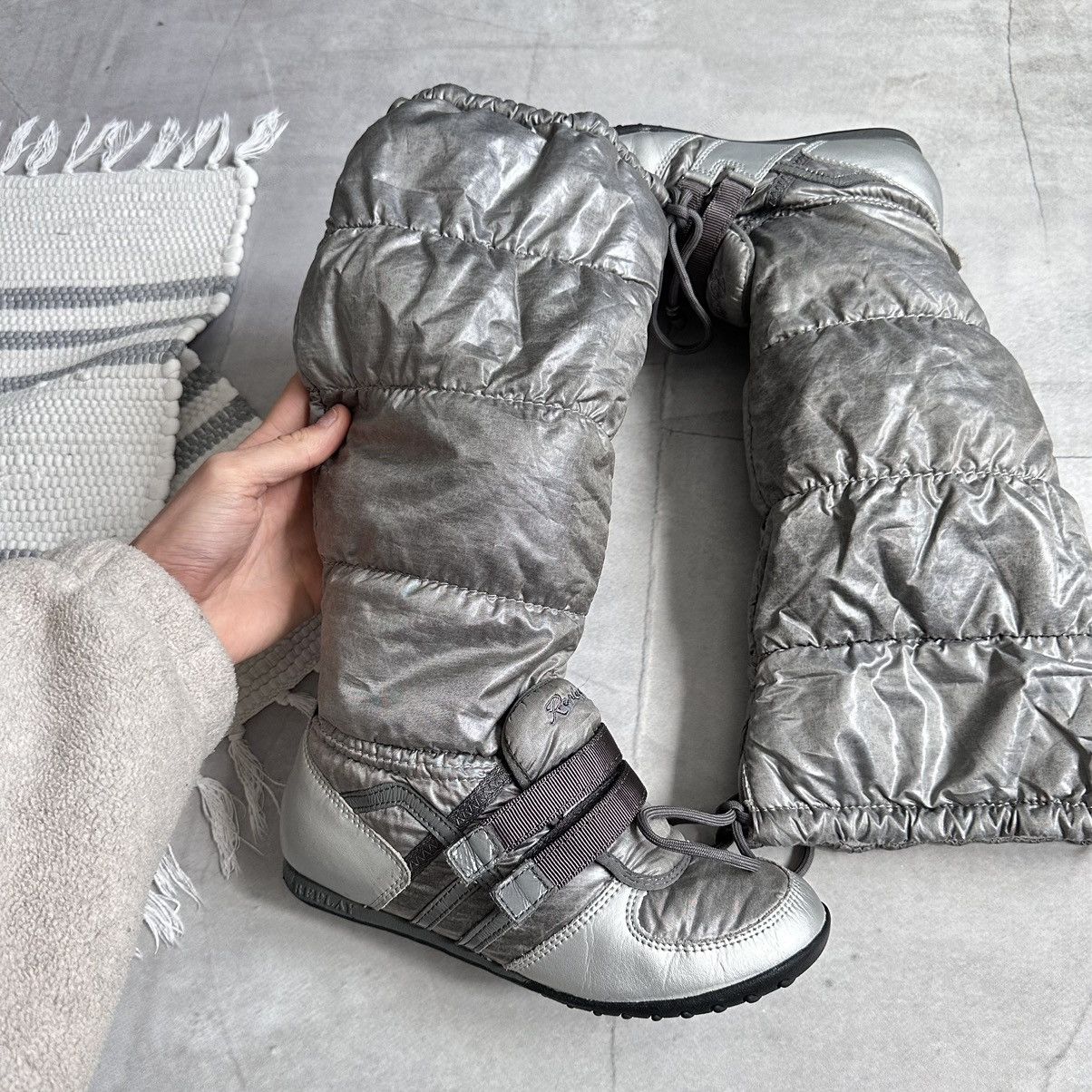 00s Replay Puffer Boots Shoes Margiela Bikkembergs Vibe