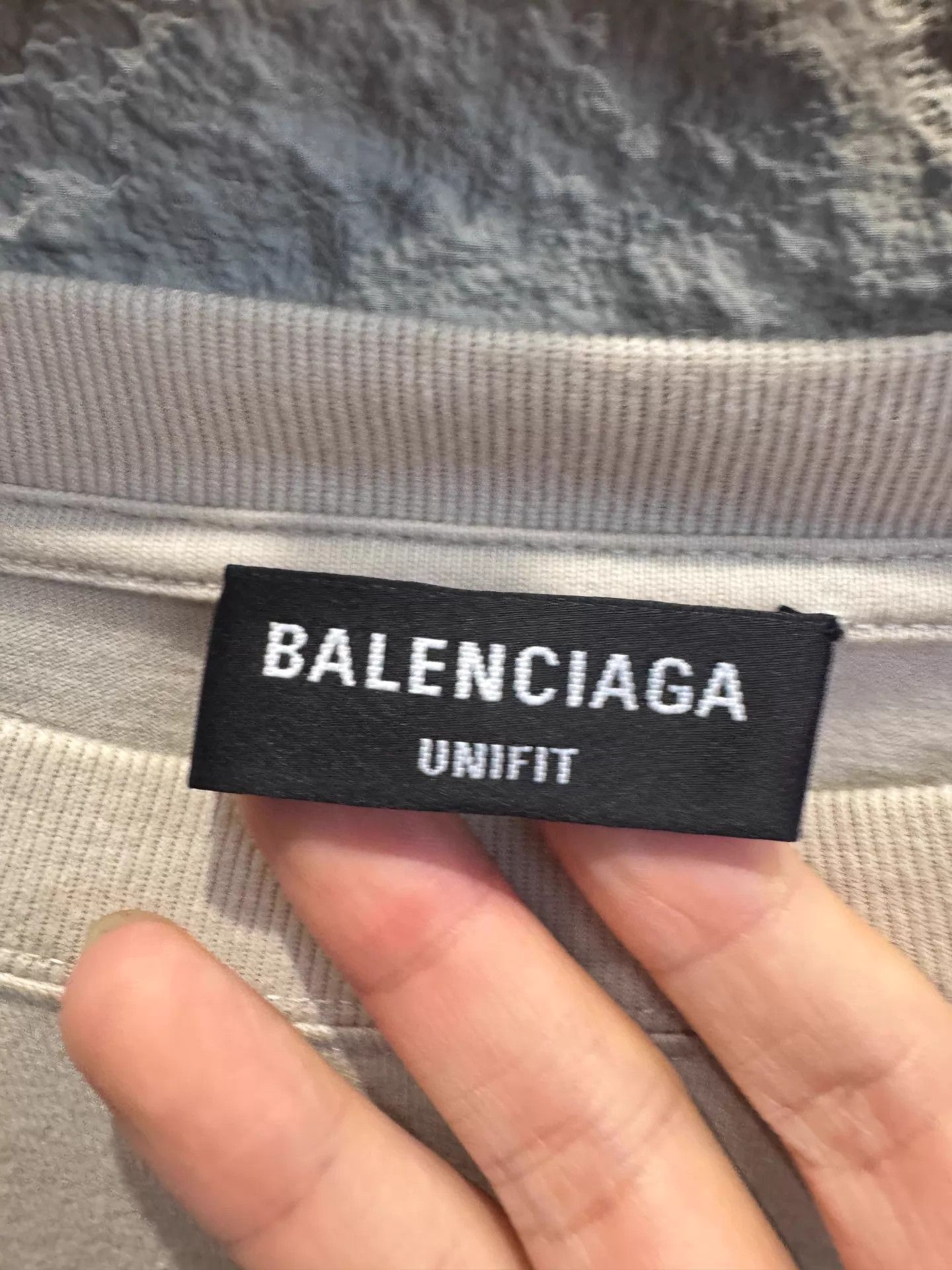 Balenciaga Balenciaga Paris Oversized Cream T-Shirt XS Size XS / US 0-2 / IT 36-38 - 3 Thumbnail