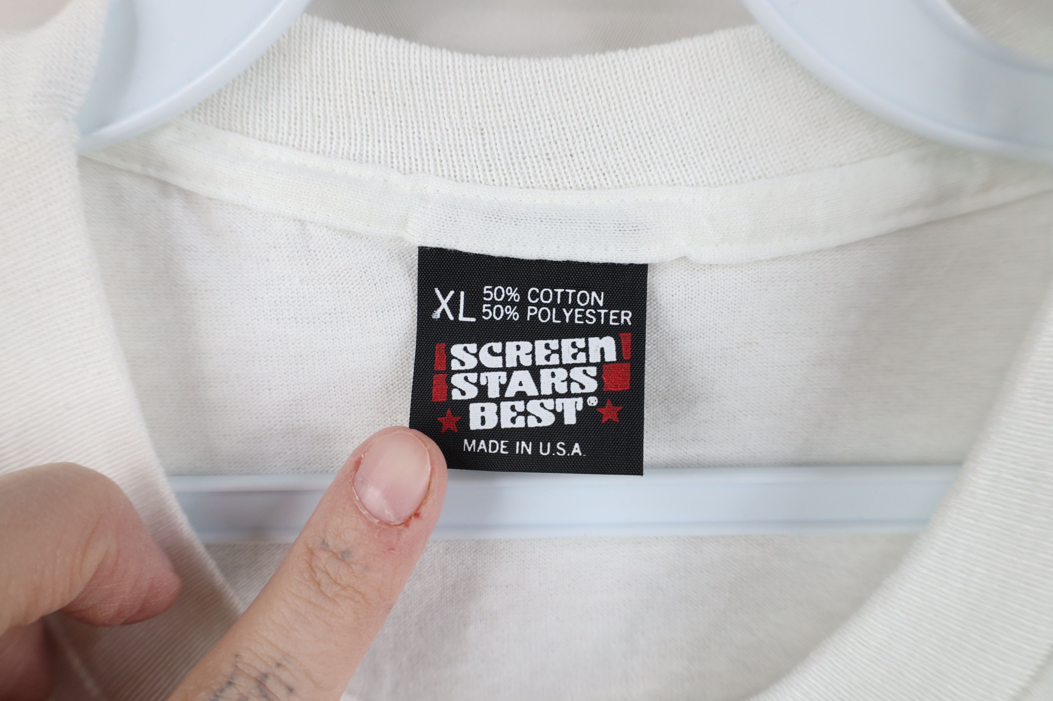 Vintage Vintage 80s 90s Streetwear Blind Toledo T-Shirt White USA Size US XL / EU 56 / 4 - 9 Thumbnail