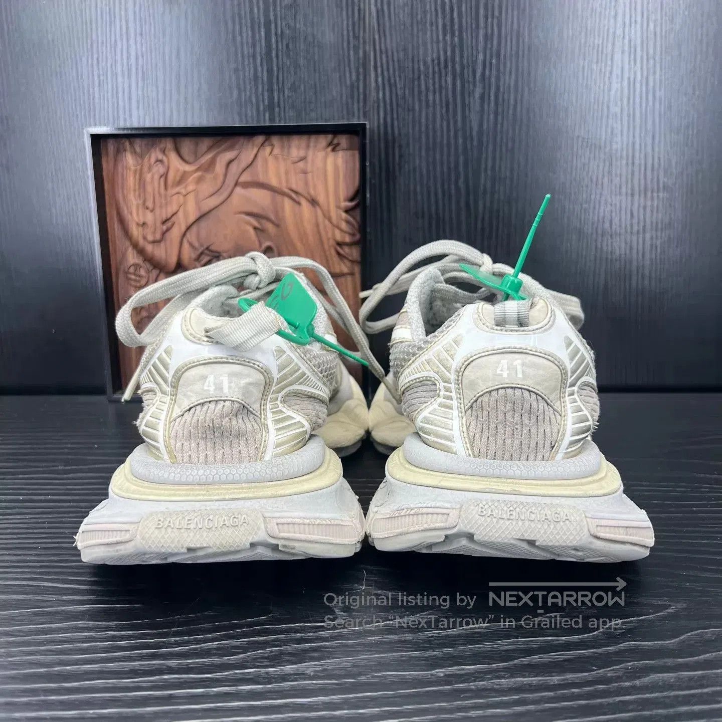 Balenciaga Multi Color Low Top Sneakers Size 8. Size US 8 / EU 41 - 5 Thumbnail