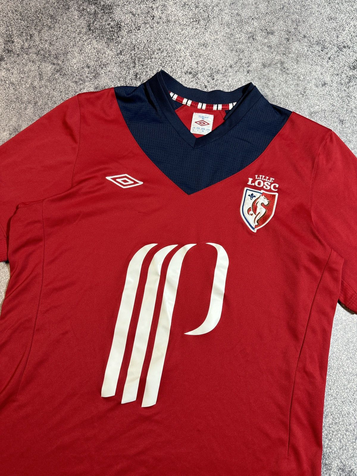Umbro × Vintage Vintage Umbro Lille LOSC Soccer Jersey Blokecore Style Rare Size US L / EU 52-54 / 3 - 2 Thumbnail