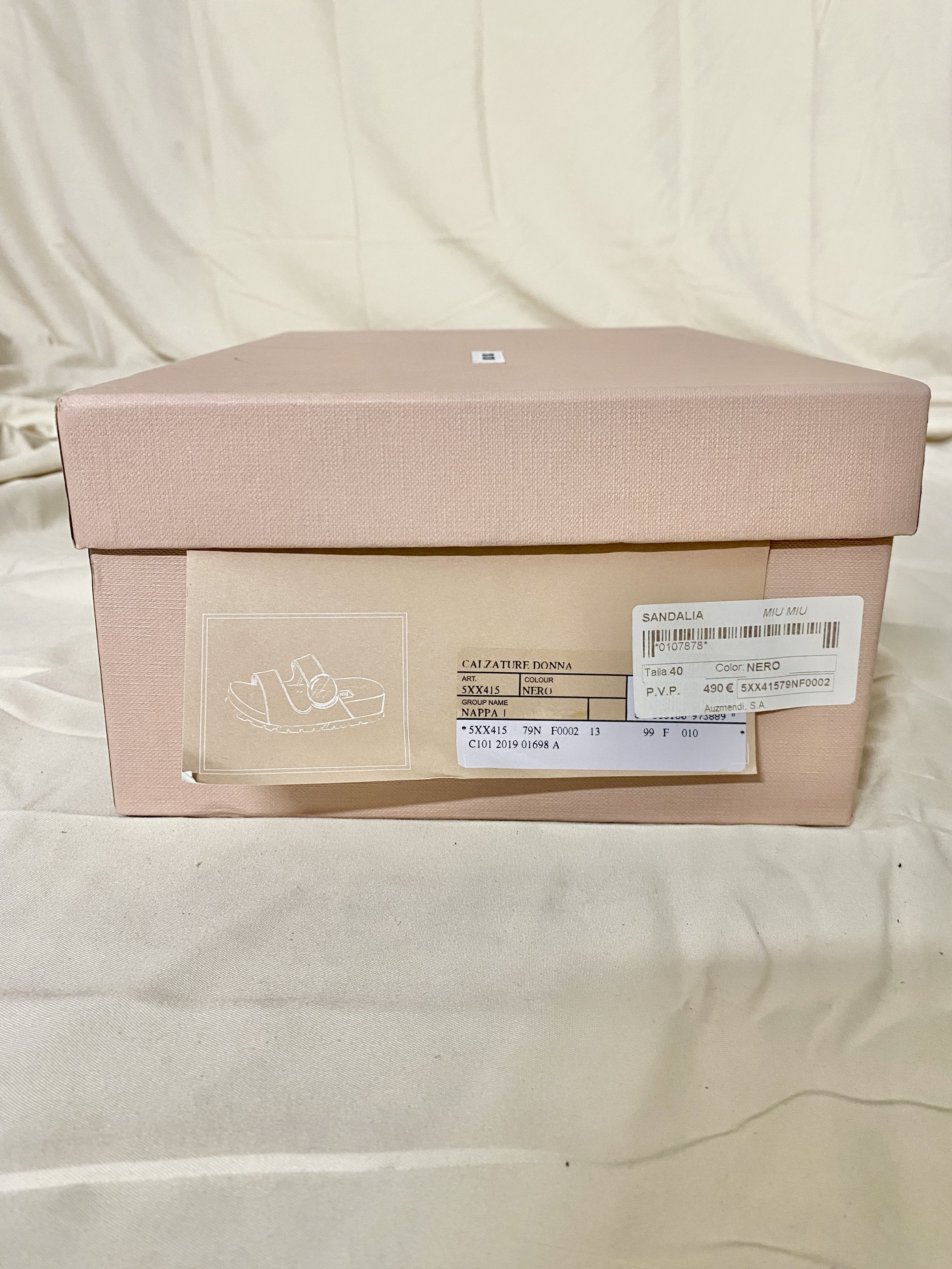 Miu Miu Miu Miu Crystal Sandals Size US 10 / IT 40 - 10 Thumbnail