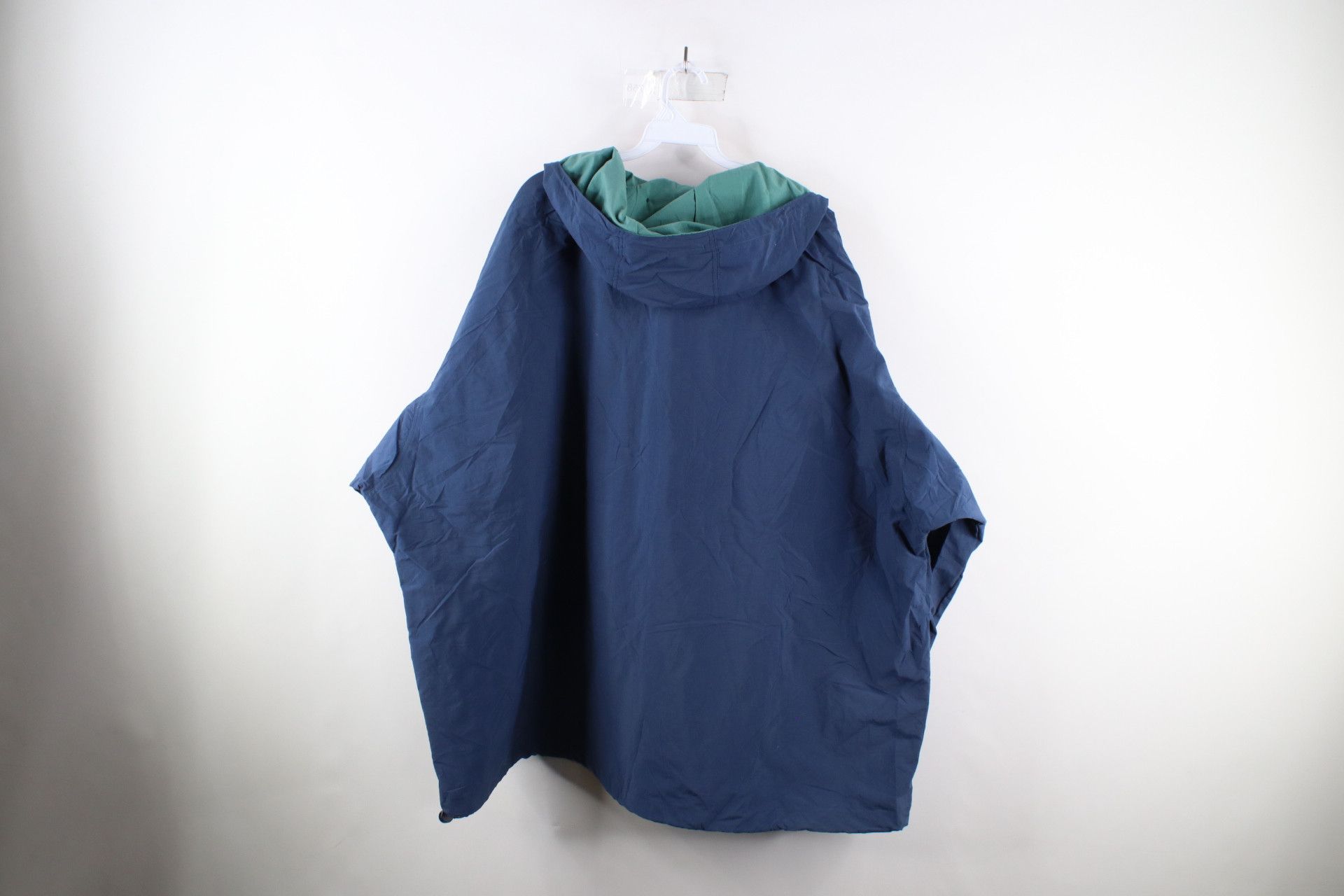 Columbia × Vintage Vintage 90s Columbia Out Hooded Anorak Jacket Blue Nylon Size US XXL / EU 58 / 5 - 10 Thumbnail
