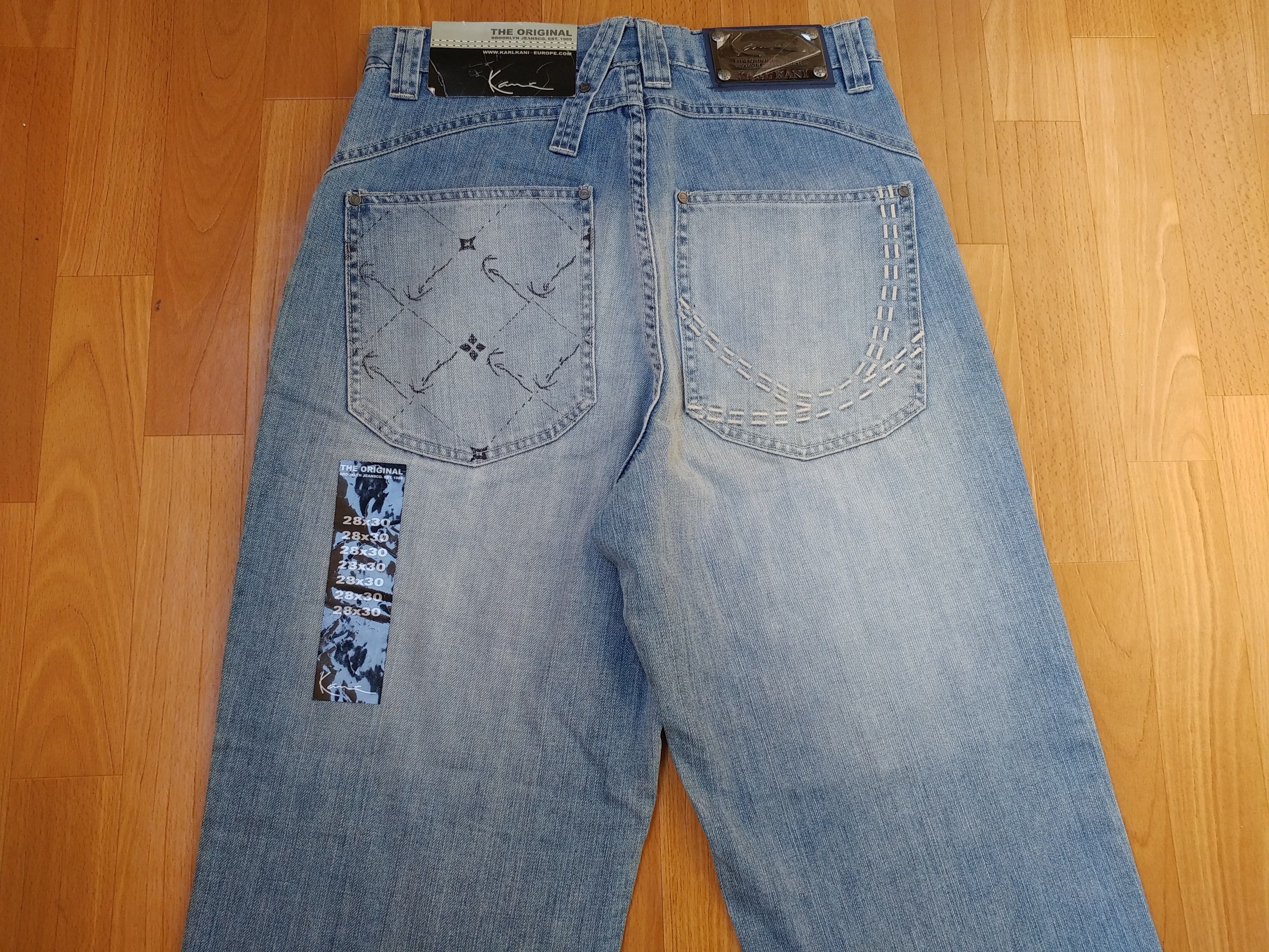 Karl Kani KARL KANI jeans, baggy, vintage Kani jeans, 90s hip hop W 28 Size US 28 / EU 44 - 14 Thumbnail