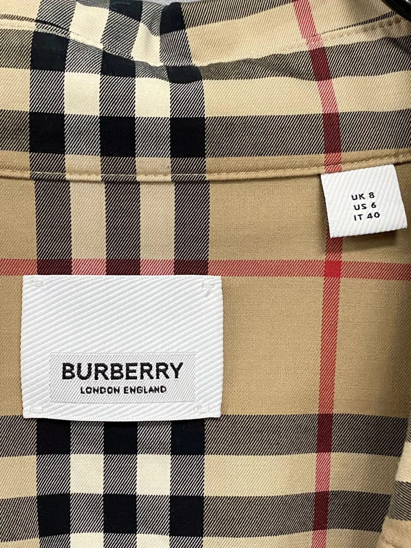 Burberry Burberry Check Shirt UK8 Size S / US 4 / IT 40 - 5 Thumbnail