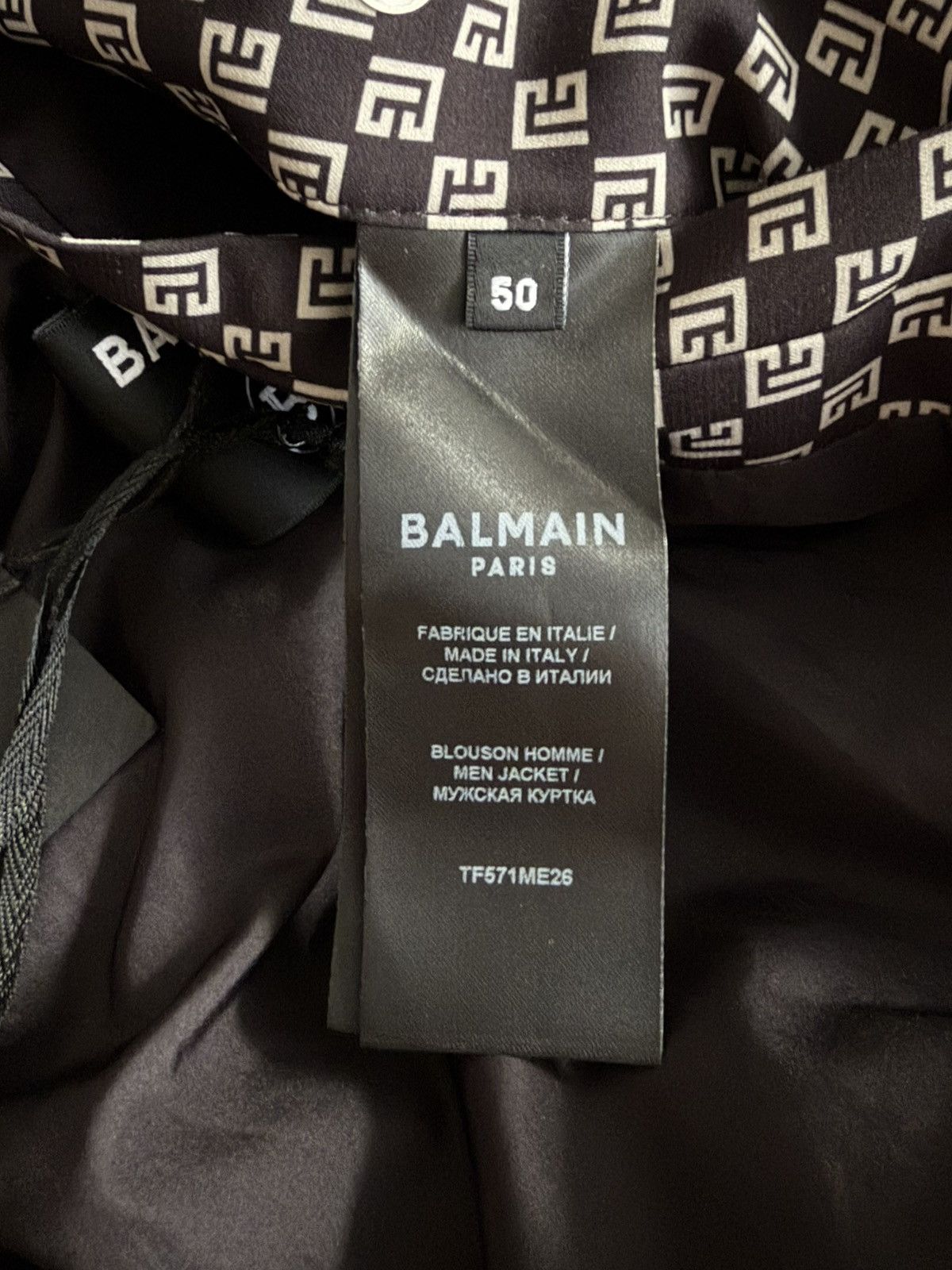 Balmain Balmain Graphic Print Zip Jacket Size US M / EU 48-50 / 2 - 15 Thumbnail