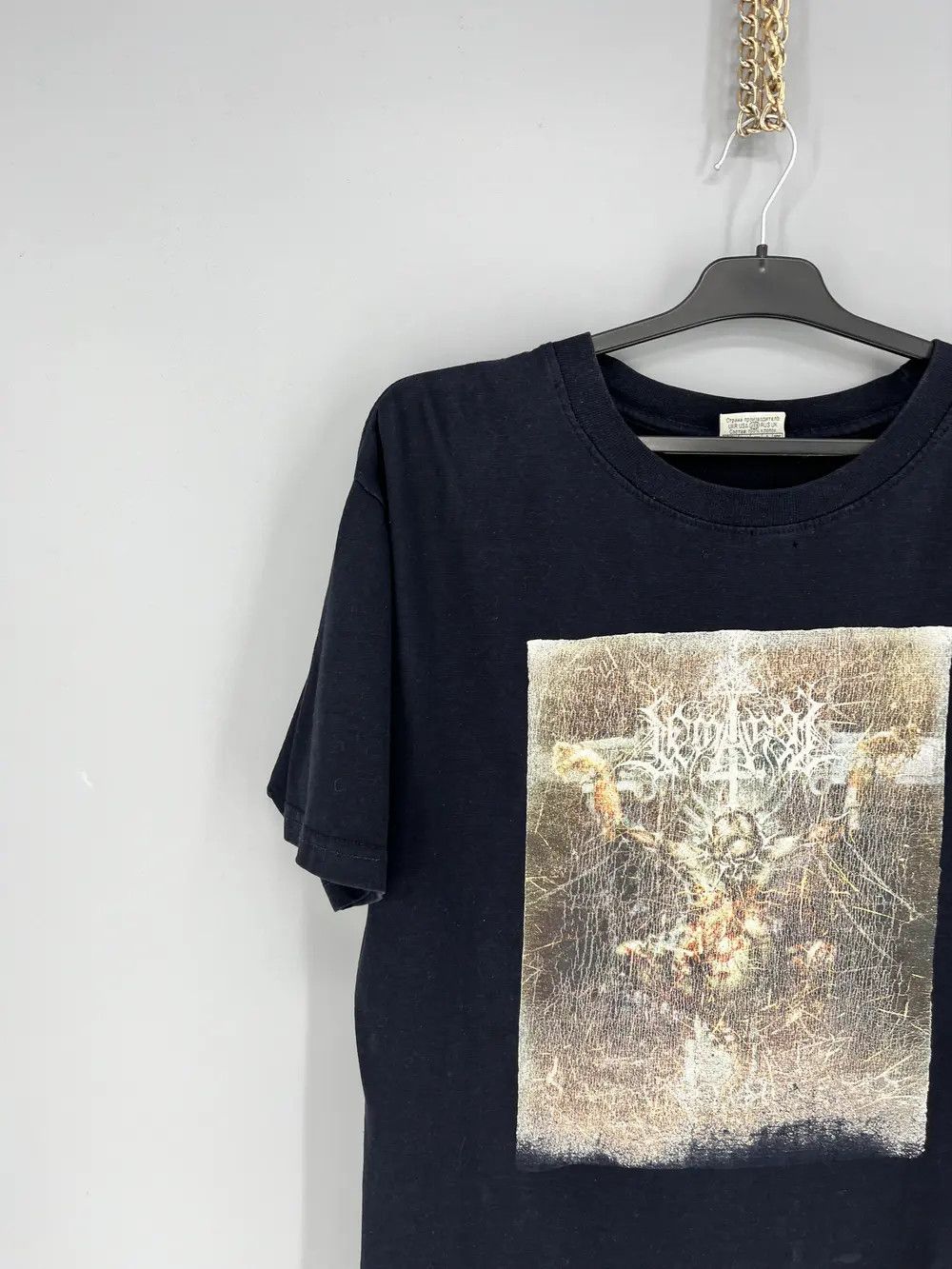 Vintage Vintage Y2K Tour Tee 90S Metal Rock Horror Face Size US XL / EU 56 / 4 - 3 Thumbnail