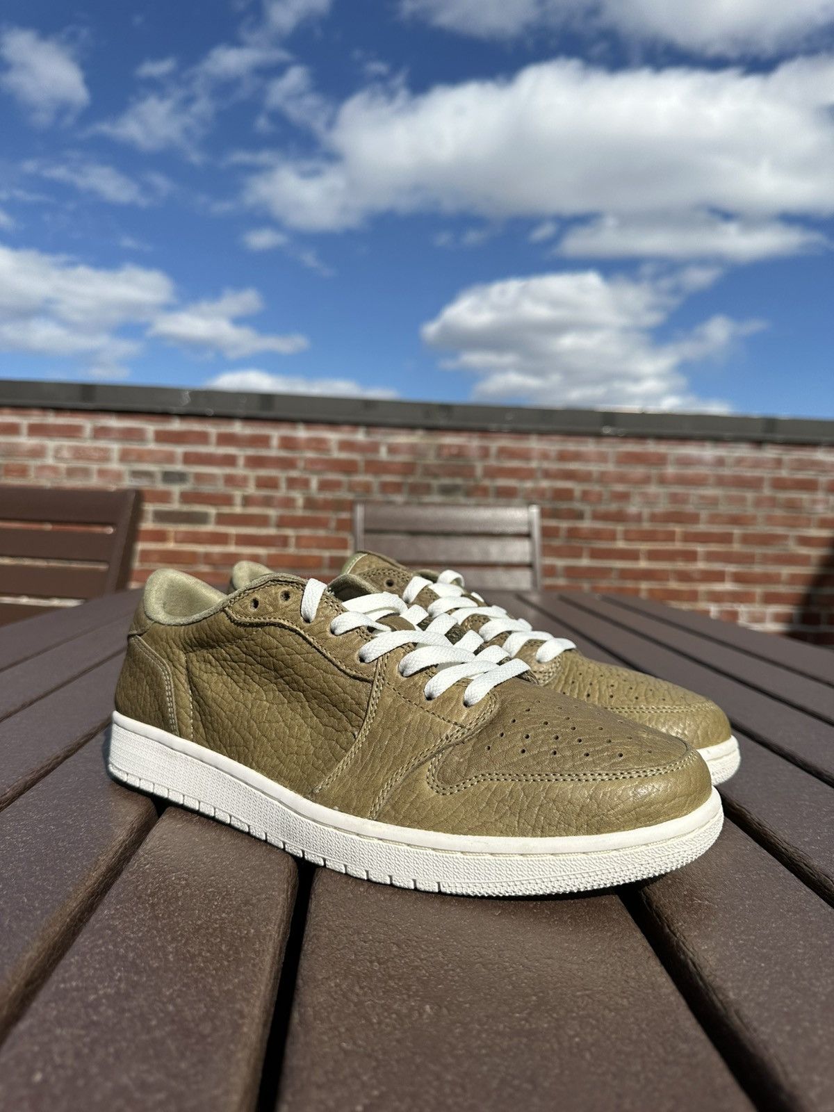 Jordan Brand “Trooper Olive” NS Jordan 1 Retro Low Size US 11 / EU 44 - 1 Thumbnail