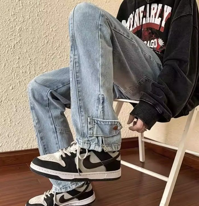 Japanese Brand Ankle Zipper Denim Pant Size US 30 / EU 46 - 1 Thumbnail