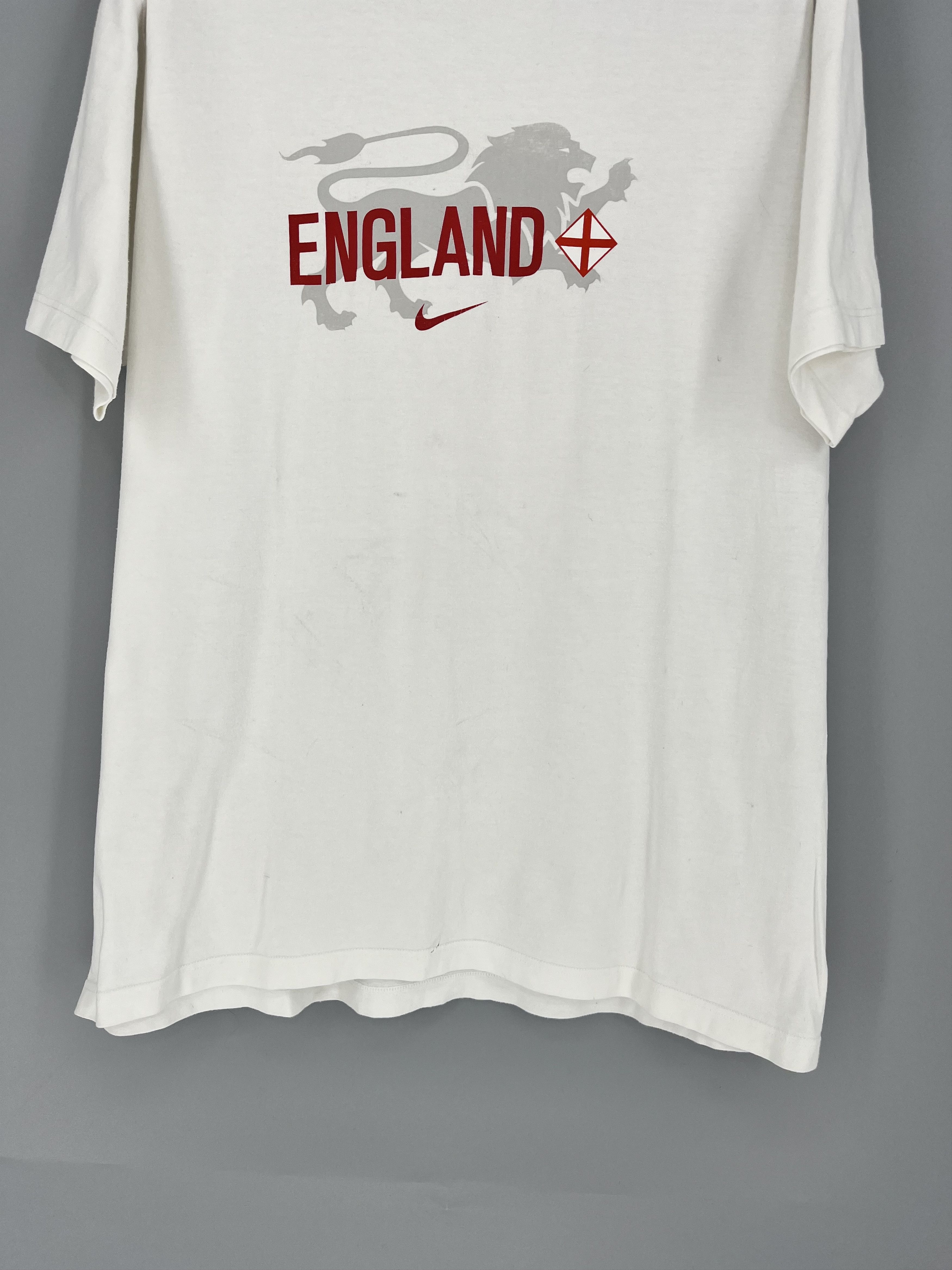 Nike × Vintage Vintage Nike England Rooney football tee Size US XL / EU 56 / 4 - 7 Thumbnail