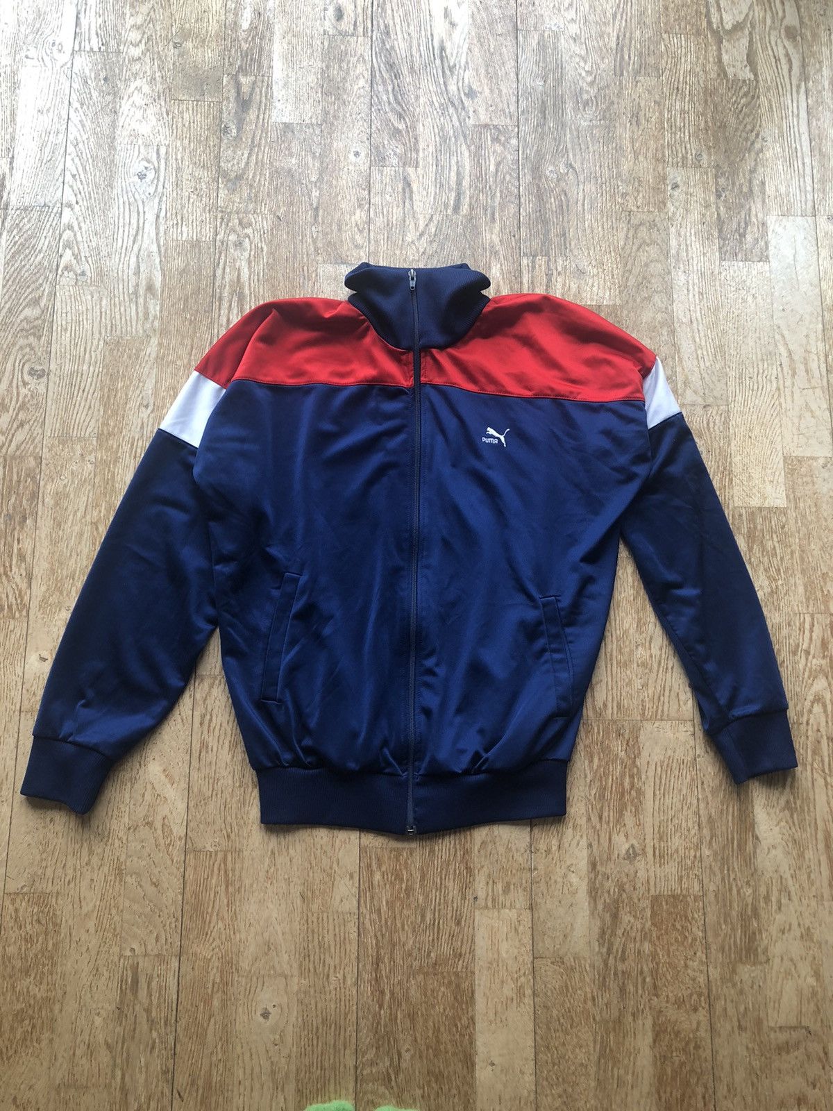Puma × Vintage VINTAGE PUMA TENNIS DARMSTADT SPORT ZIP SWEATSHIRT Size US L / EU 52-54 / 3 - 1 Thumbnail