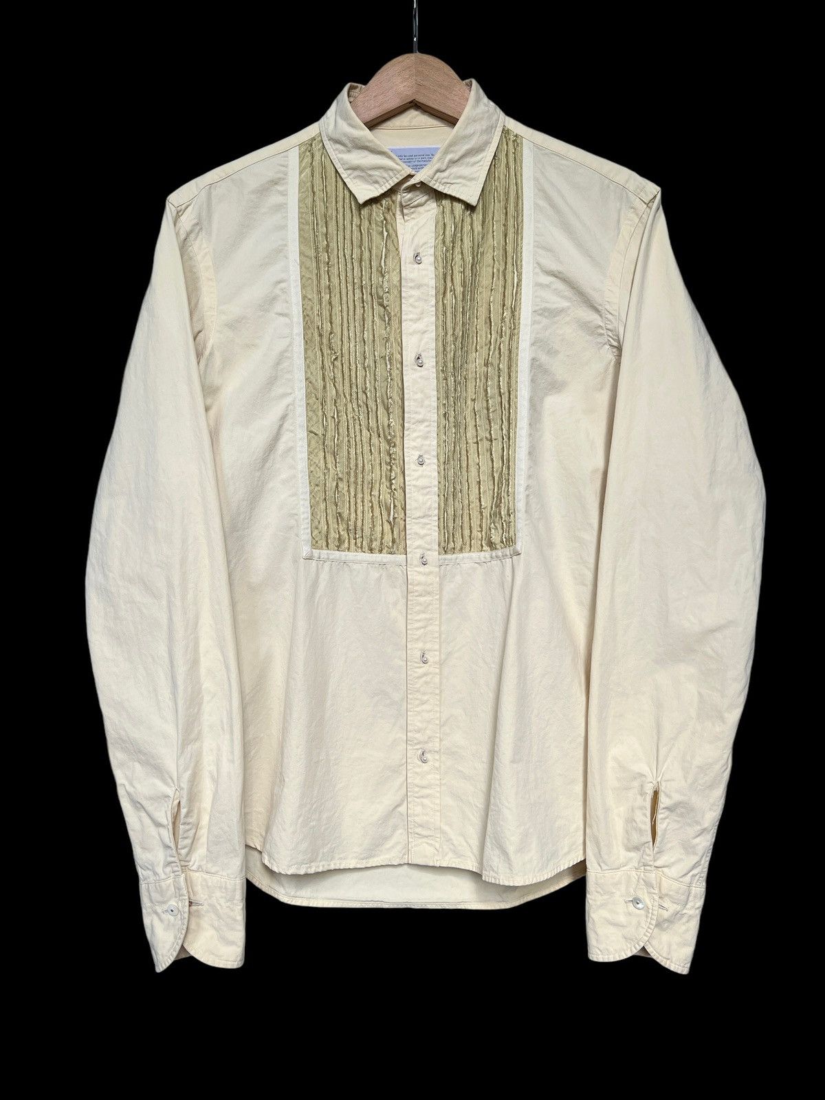 Kolor Junichi Abe Kolor 70s Inspired Ruffled Button Up Shirt Size US M / EU 48-50 / 2 - 1 Thumbnail