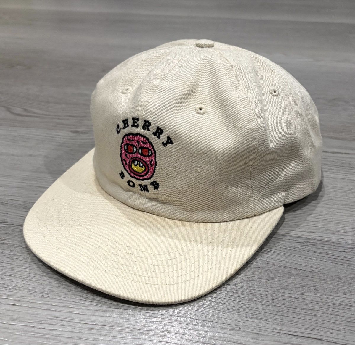 Golf Wang Golf Wang Cherry Bomb Hat Cream 2015 golf le fleur Size ONE SIZE - 2 Thumbnail