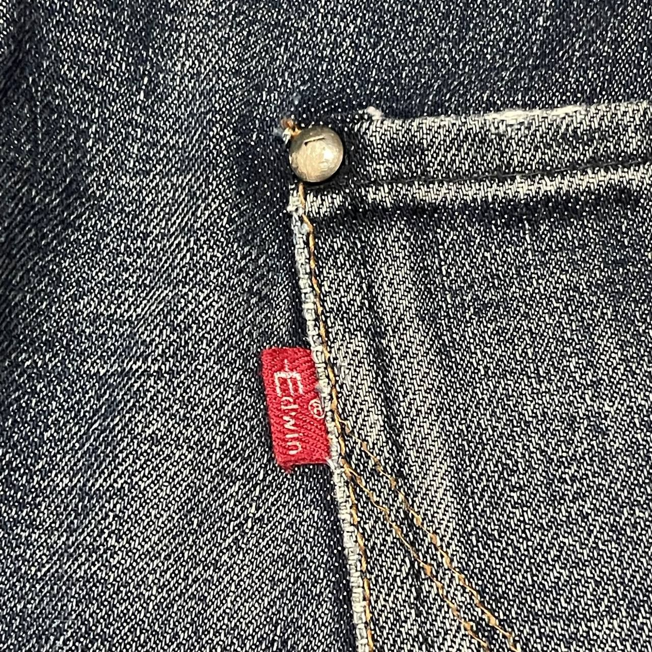 Edwin Vintage Edwin E Function Thrashed Denim Jeans Size US 34 / EU 50 - 20 Thumbnail