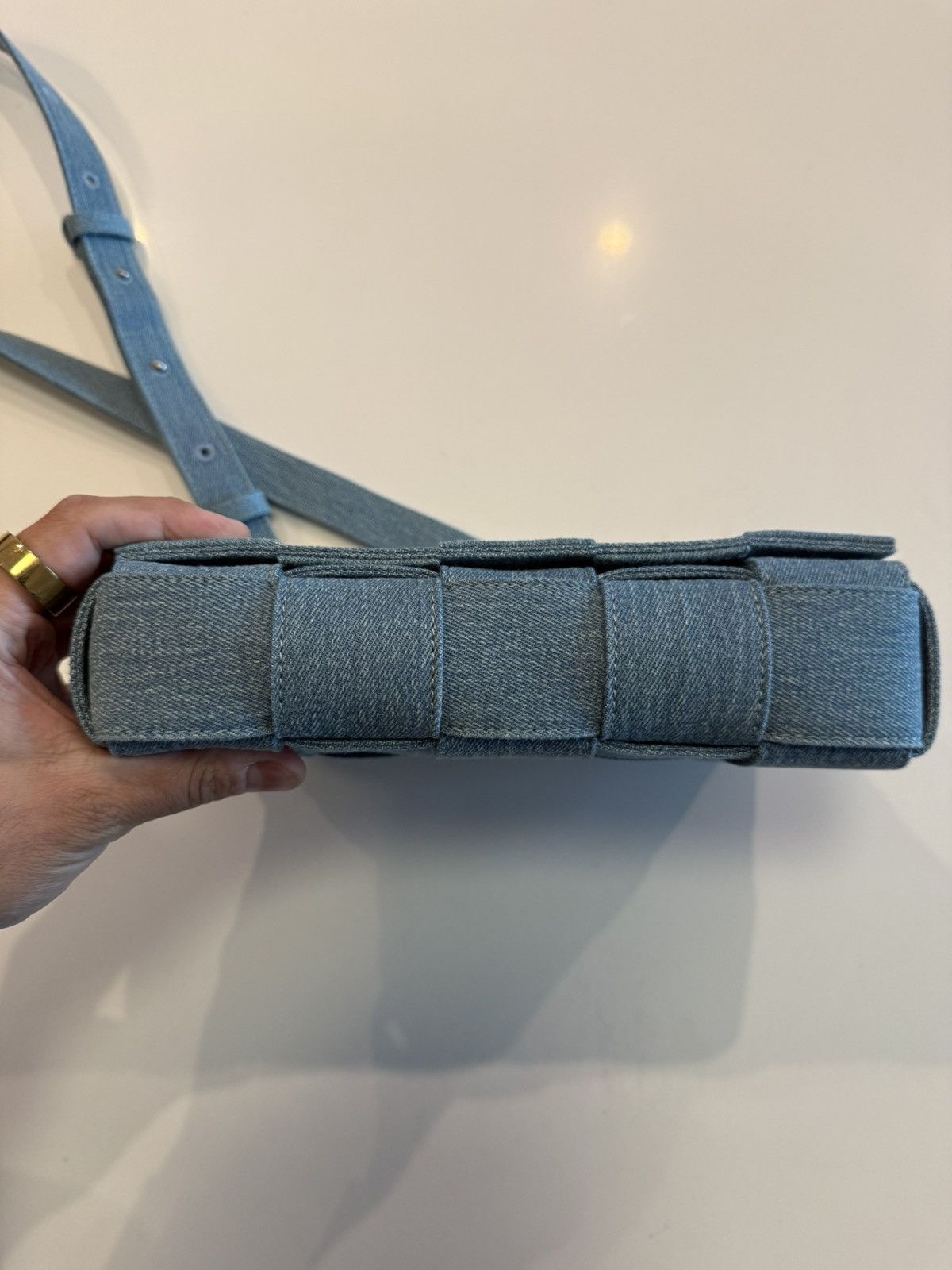 Bottega Veneta RARE Bottega Veneta Denim Cassette Bag Size ONE SIZE - 7 Thumbnail
