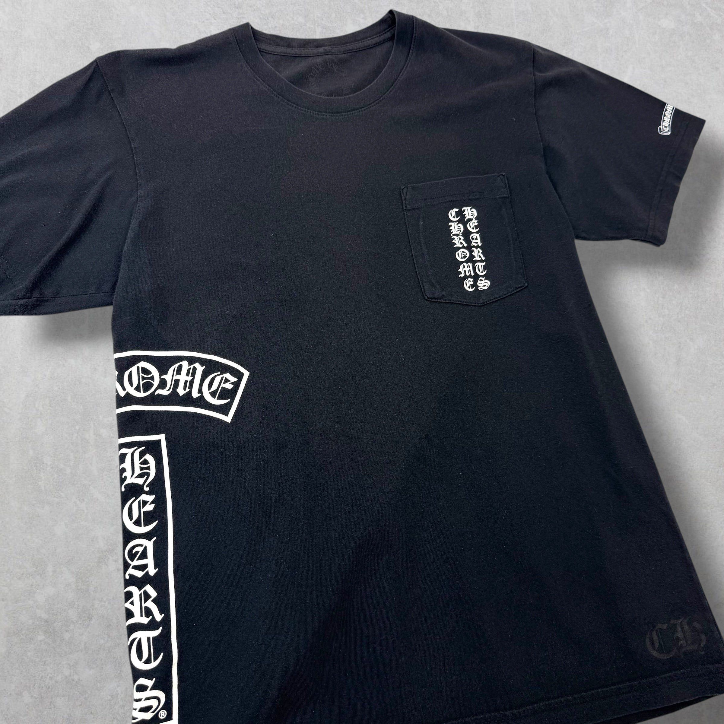 Chrome Hearts Chrome Hearts Side Logo Vertical Pocket Tee M Size US M / EU 48-50 / 2 - 3 Thumbnail
