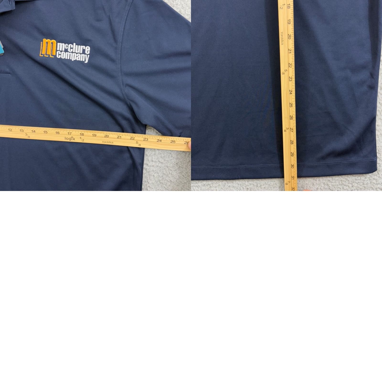 Nike Nike Golf Dri-Fit Polo Shirt Men L Short Sleeve Swoosh Button Casual NWT Blue Polyester Regular Logo Golf Shirt Size US L / EU 52-54 / 3 - 8 Thumbnail