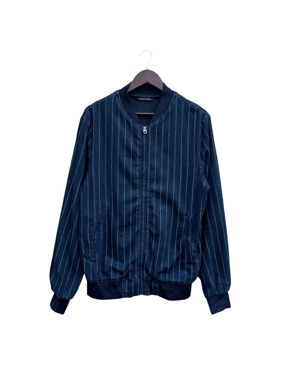 Zara Zara Man Zipper Stripe Jacket Size US M / EU 48-50 / 2 - 1 Thumbnail