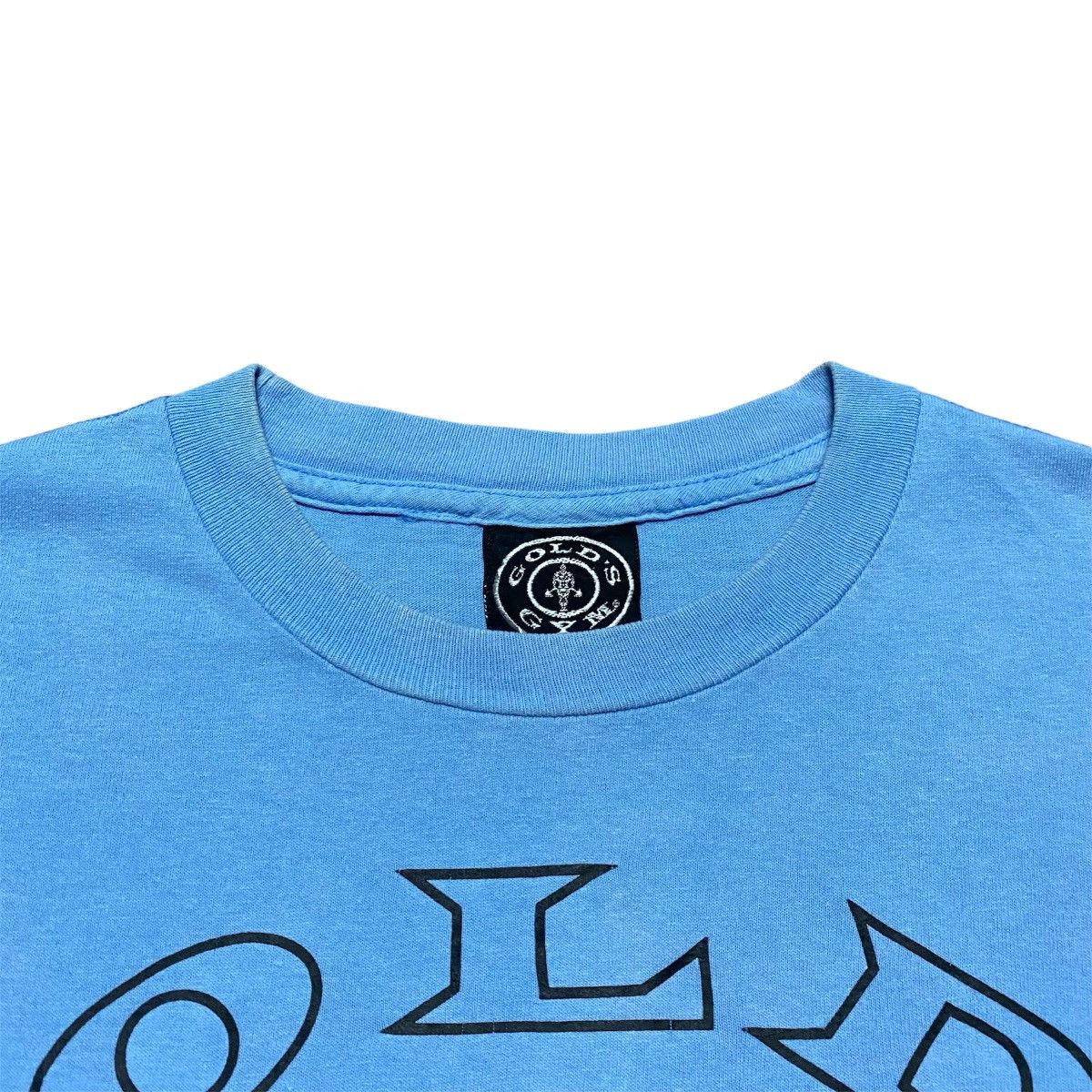 Vintage Rare‼️🔥Vintage Gold's Gym Hollywood Big Logo T -Shirt Size US S / EU 44-46 / 1 - 4 Thumbnail