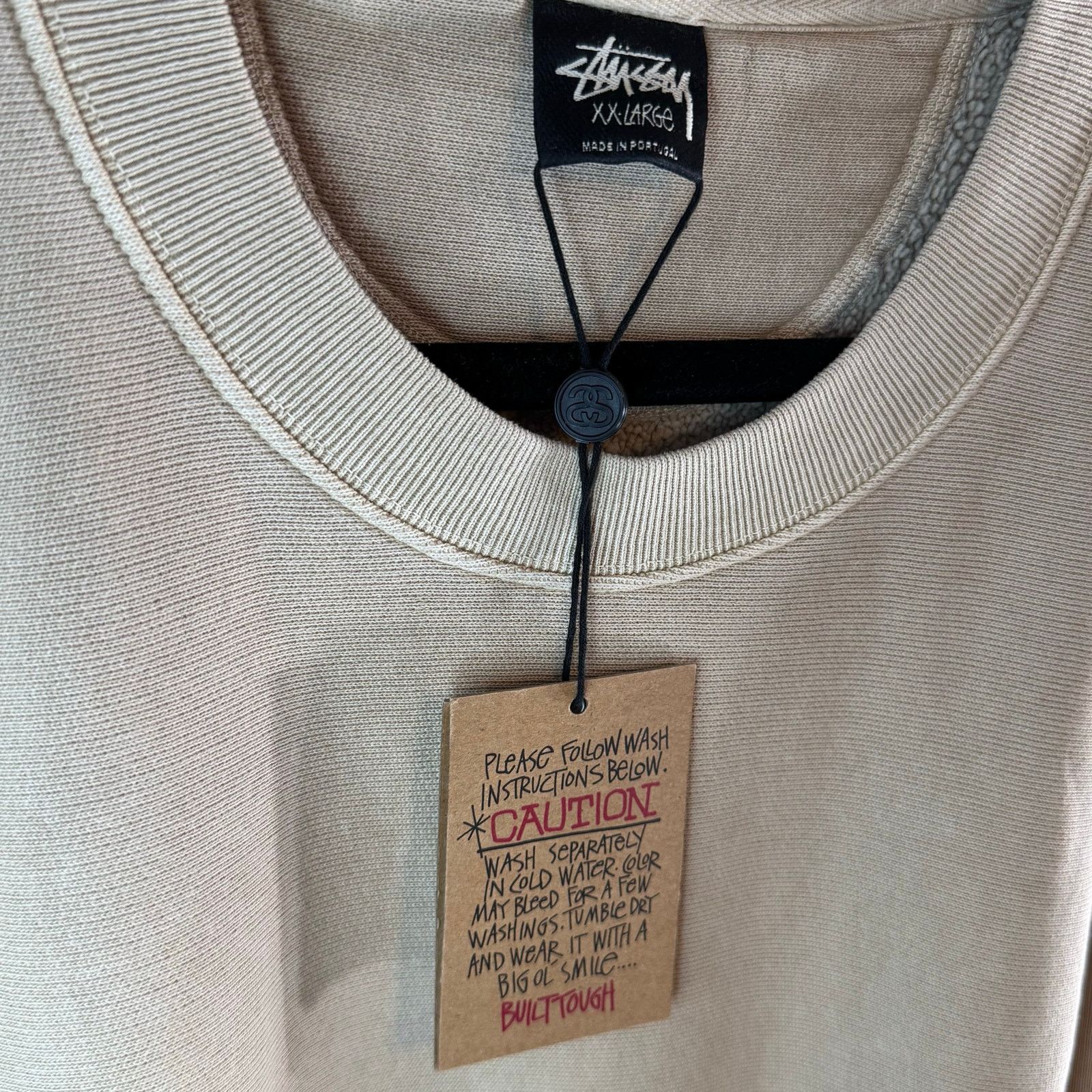 Stussy •NWT• STÜSSY BUANA PIG. DYED KHAKI CREWNECK • XXL Size US XXL / EU 58 / 5 - 3 Thumbnail