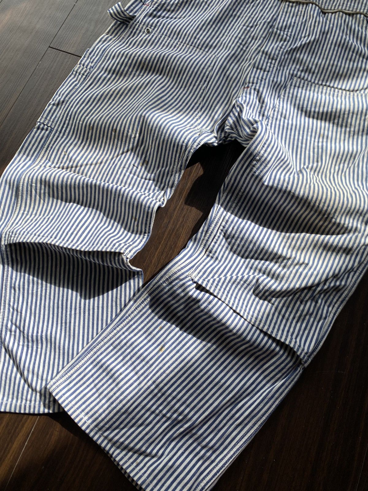 Big Mac BIG MAC MEN’S OVERALLS JUMPSUITS DOUBLEKNEE HICKORY Size US L / EU 52-54 / 3 - 10 Thumbnail