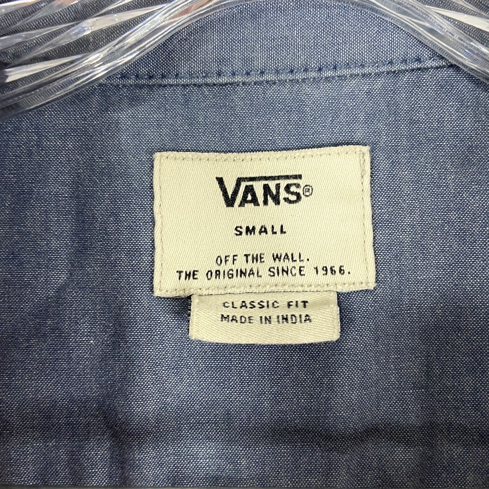 Vans Vans Men’s Small Pink Short Sleeve Button-Up Shirt Size US 29 - 6 Thumbnail