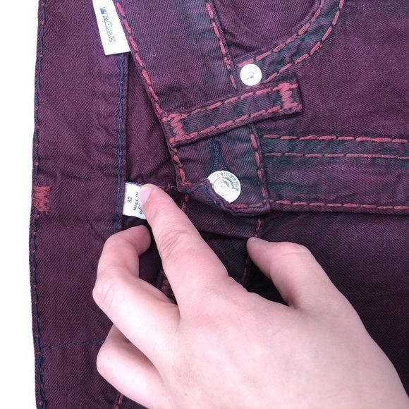True Religion True Religion Jeans Size 32 STRAIGHT Red Size US 32 / EU 48 - 16 Thumbnail
