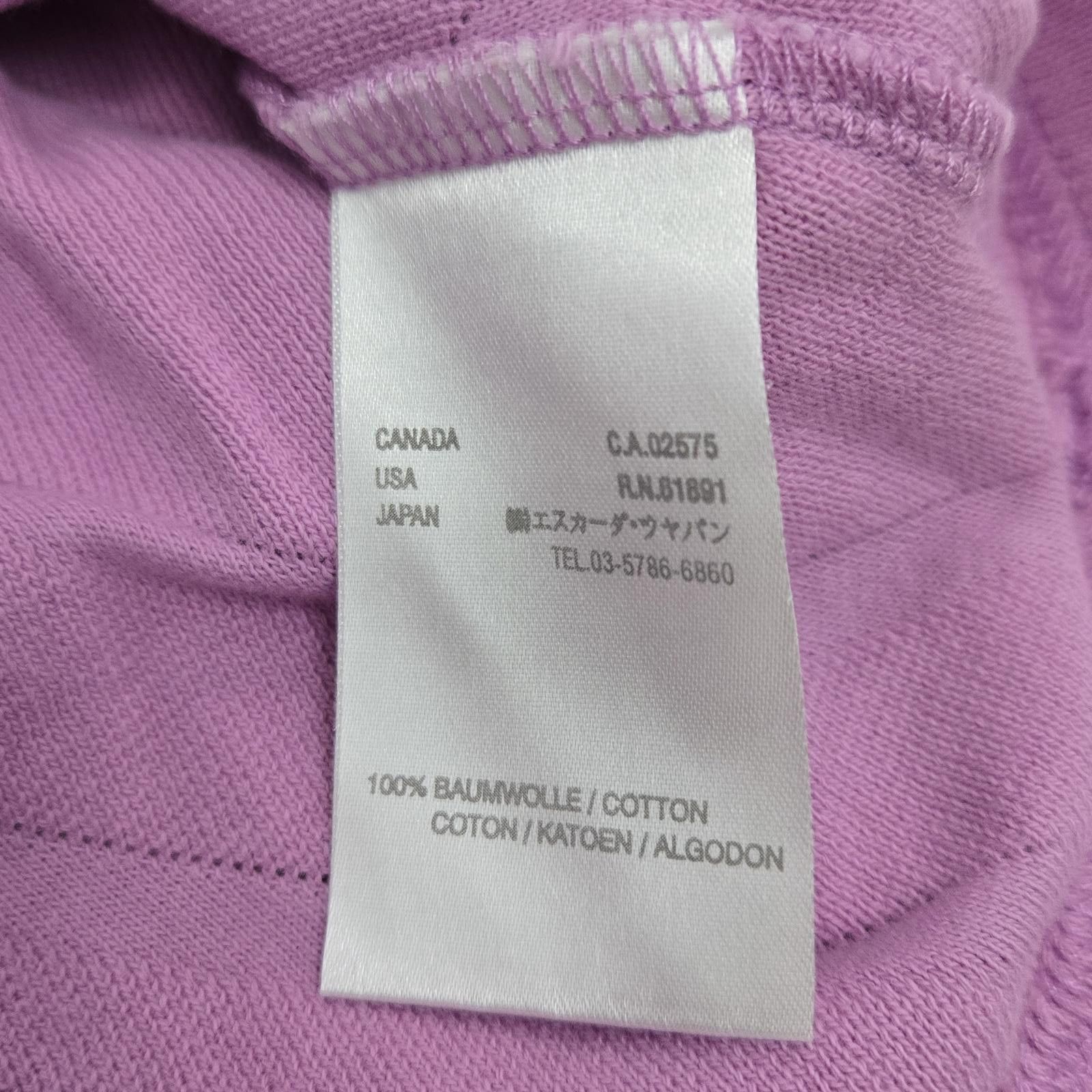 Escada Escada Cotton Polo Womens Medium Purple V Neck Size M / US 6-8 / IT 42-44 - 8 Thumbnail