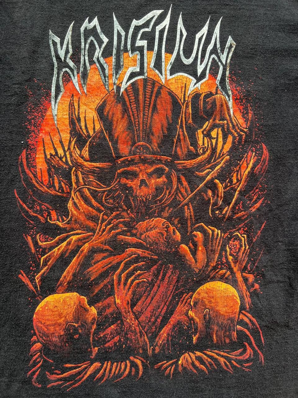 Band Tees × Fruit Of The Loom × Vintage Krisiun band teems Size US XL / EU 56 / 4 - 2 Thumbnail