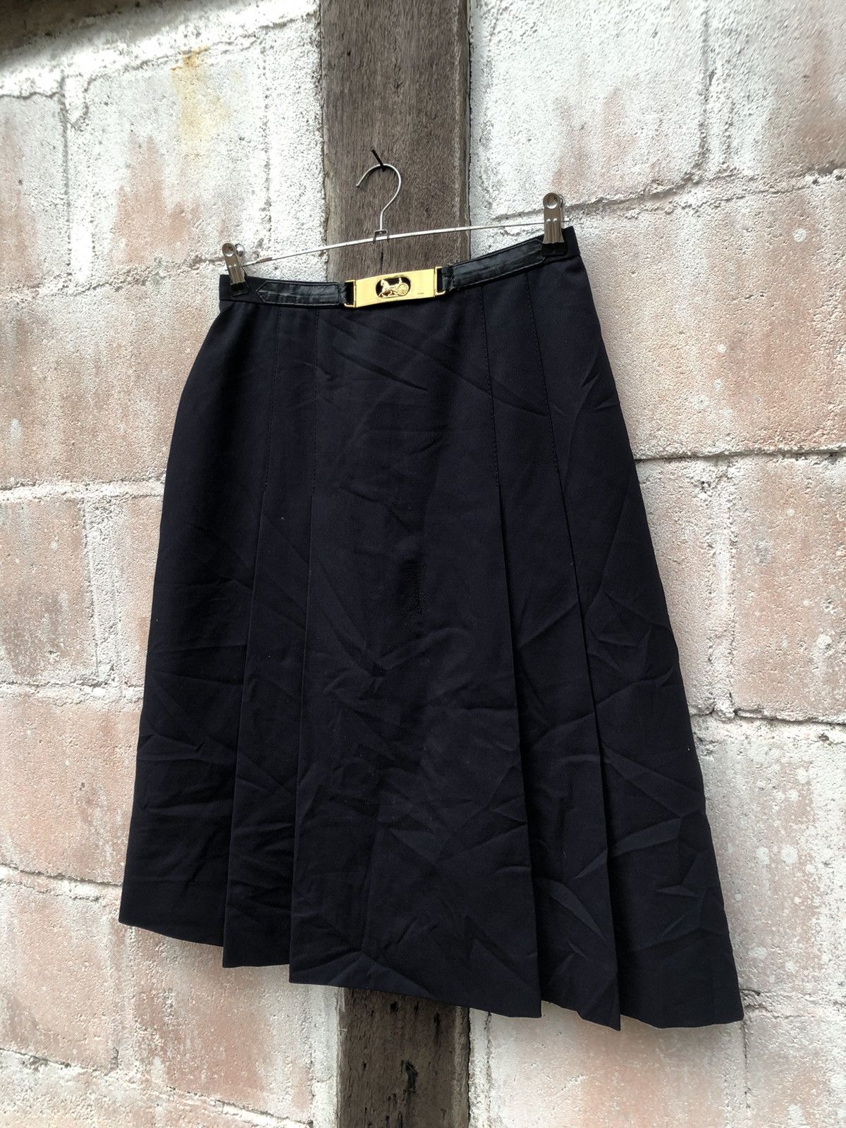 Celine Celine Paris Maxi Skirt Blue Color Size 28" / US 6 / IT 42 - 3 Thumbnail
