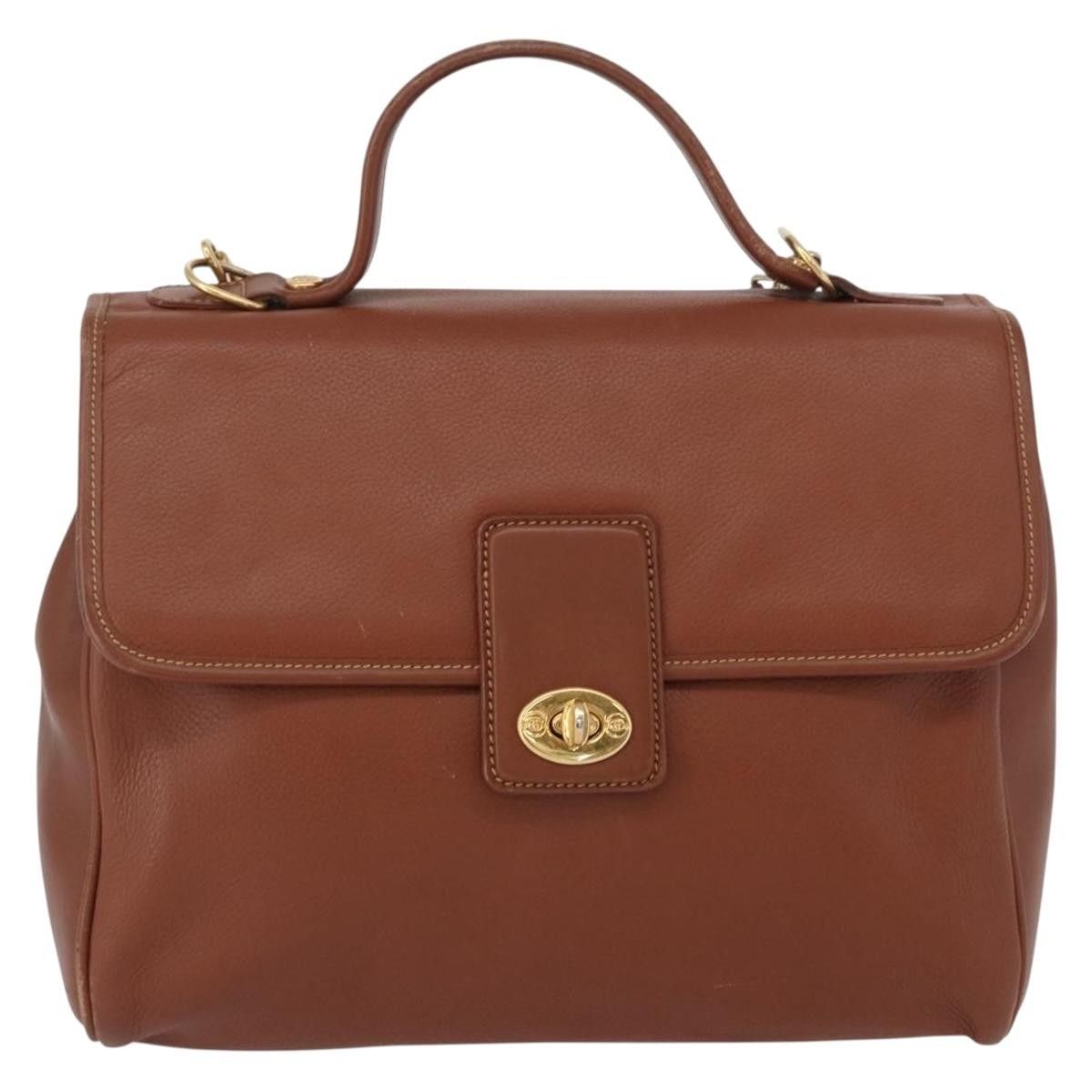 Gucci Gucci Vintage Handbag Leather Size ONE SIZE - 1 Thumbnail